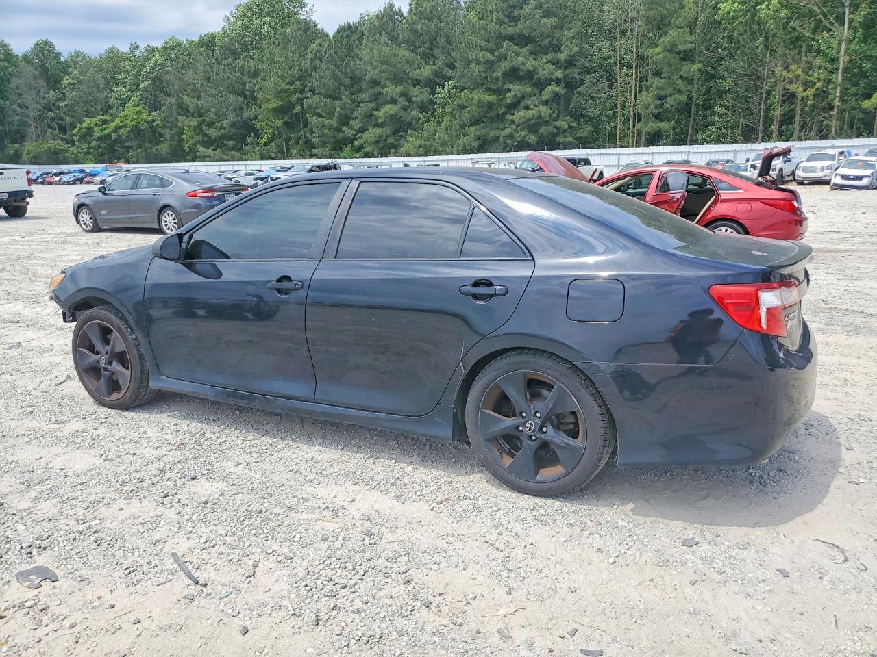 2012 Toyota Camry Se V6 Black vin: 4T1BK1FK3CU521255