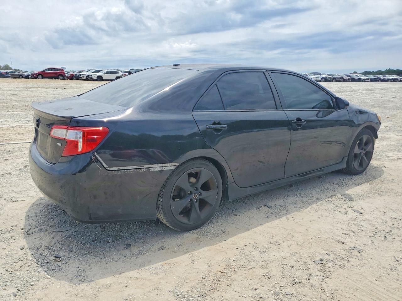 2012 Toyota Camry Se V6 Black vin: 4T1BK1FK3CU521255