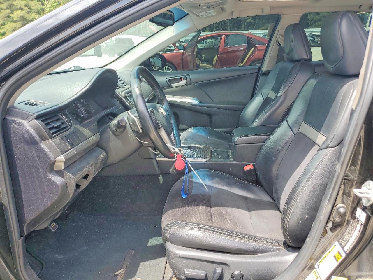 2012 Toyota Camry Se V6 Black vin: 4T1BK1FK3CU521255