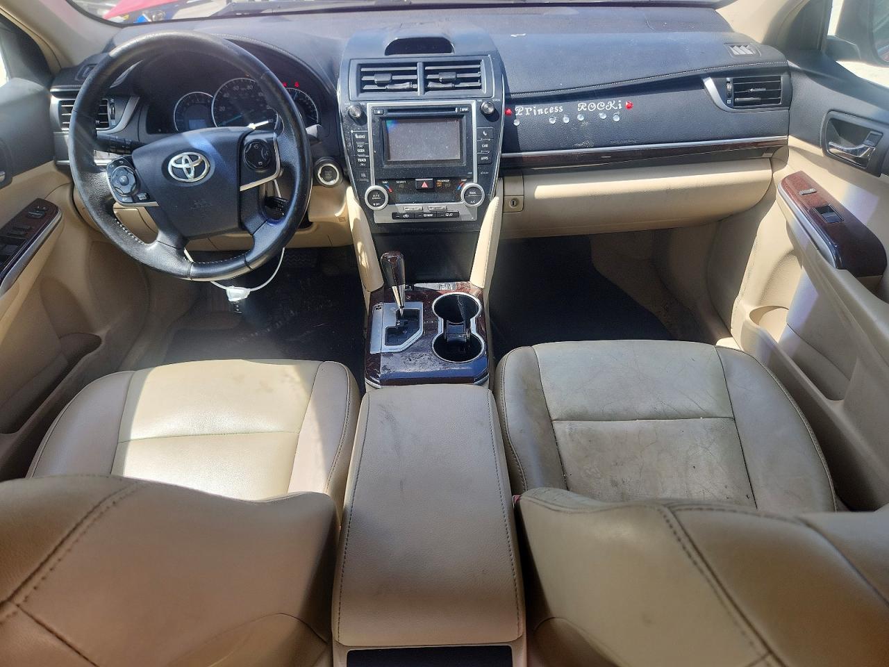 2012 Toyota Camry Xle V6 Red vin: 4T1BK1FK3CU521921