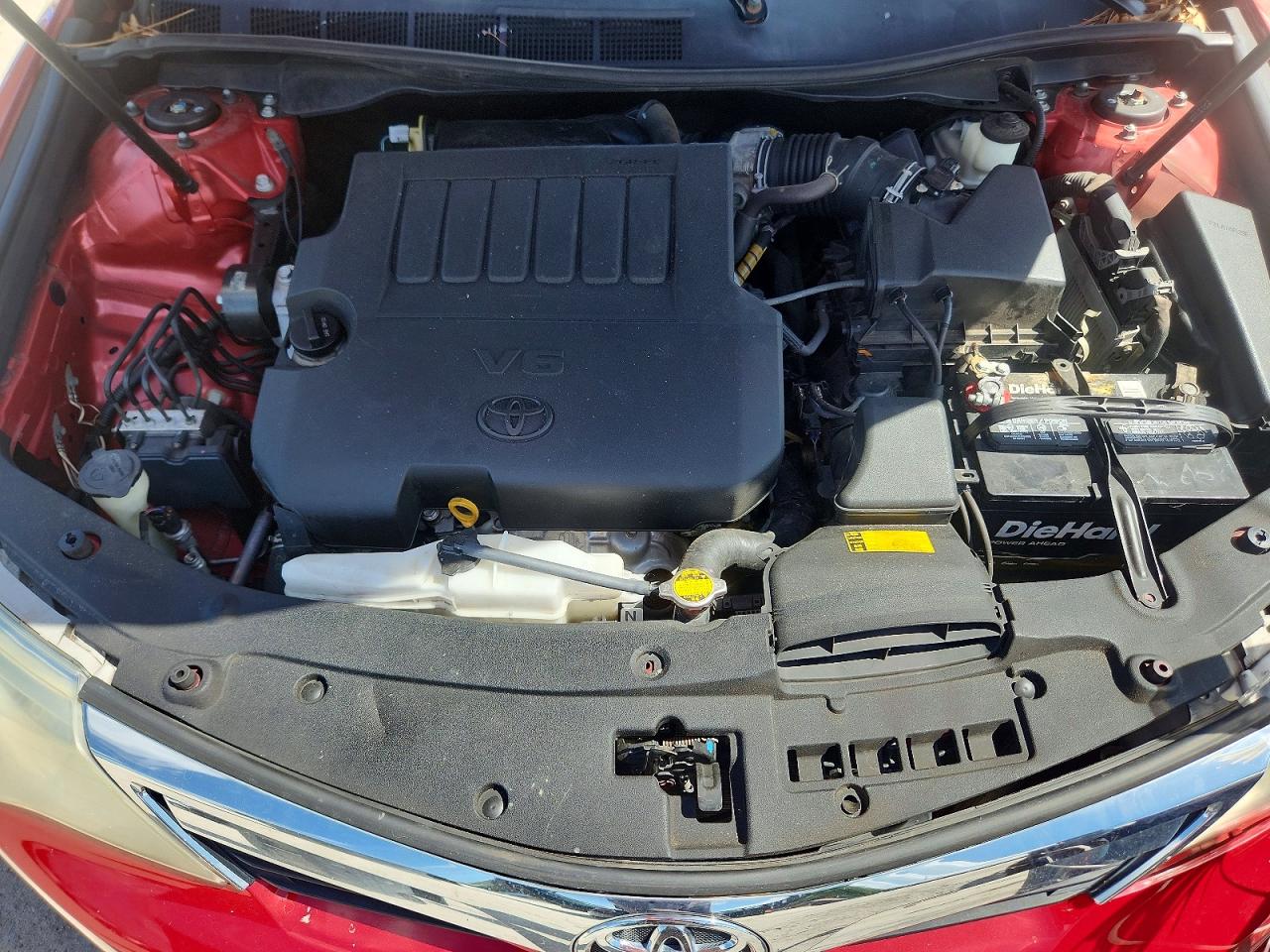 2012 Toyota Camry Xle V6 Red vin: 4T1BK1FK3CU521921