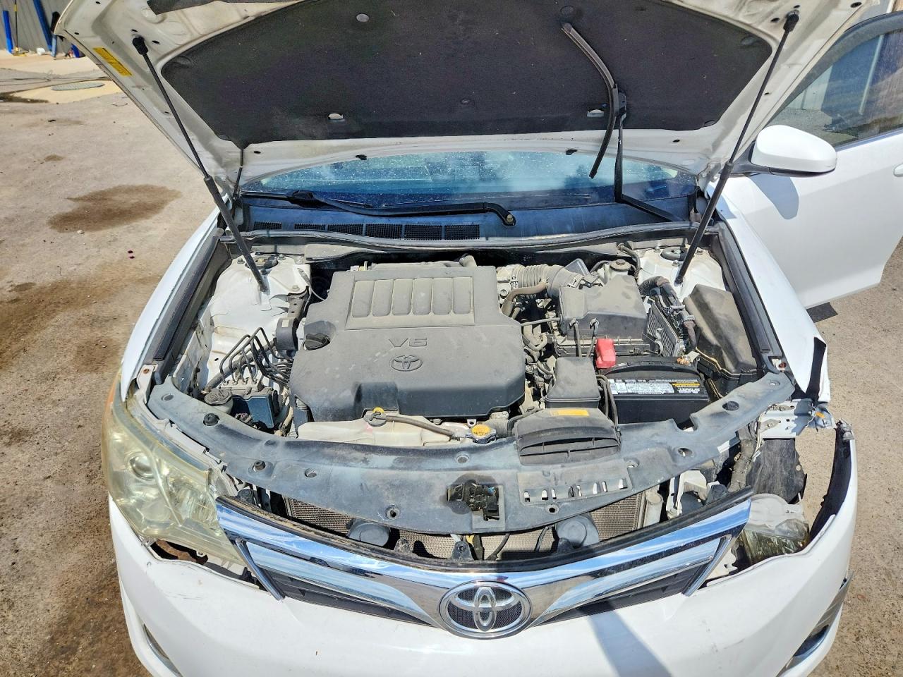2013 Toyota Camry Xle V6 White vin: 4T1BK1FK3DU021596