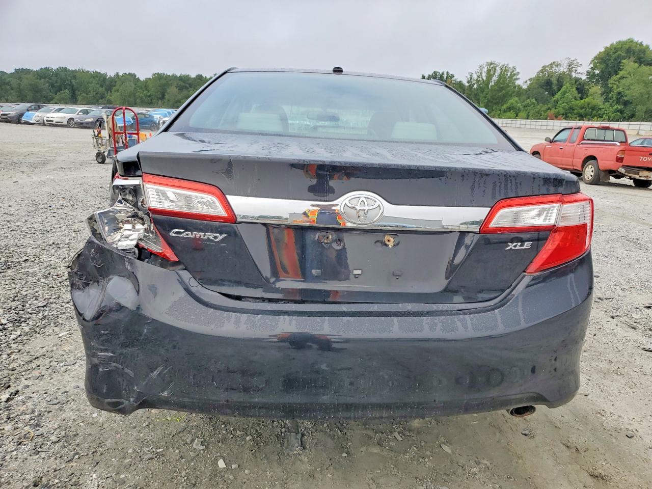 2014 Toyota Camry Xle V6 Black vin: 4T1BK1FK3EU545266