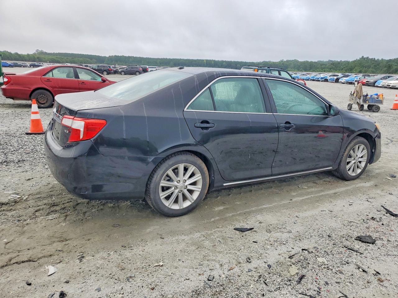 2014 Toyota Camry Xle V6 Black vin: 4T1BK1FK3EU545266