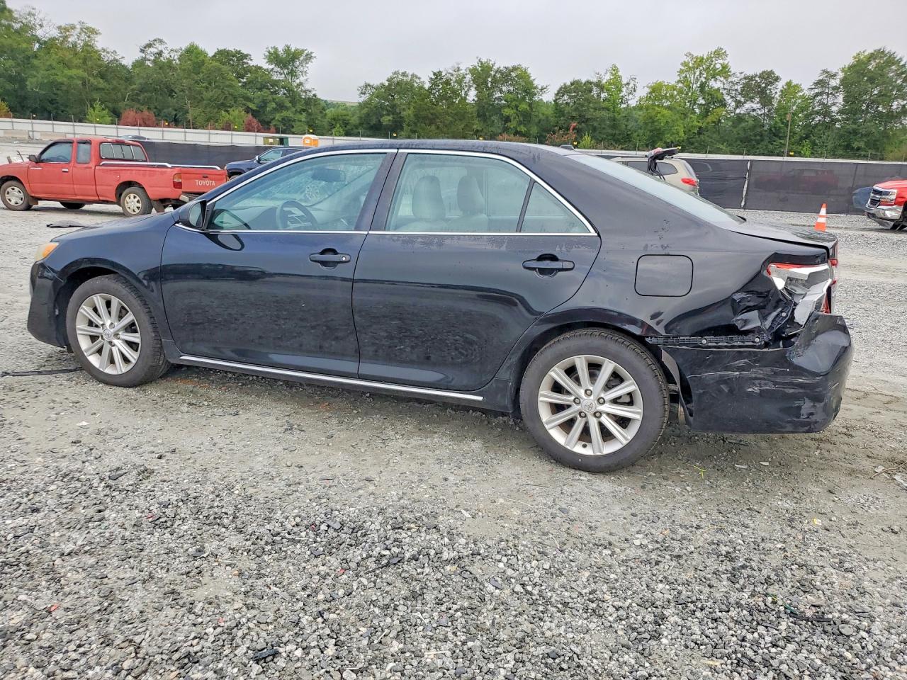 2014 Toyota Camry Xle V6 Black vin: 4T1BK1FK3EU545266