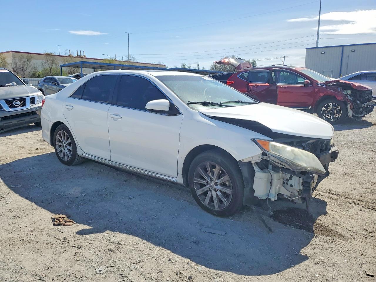 2014 Toyota Camry White vin: 4T1BK1FK3EU547020