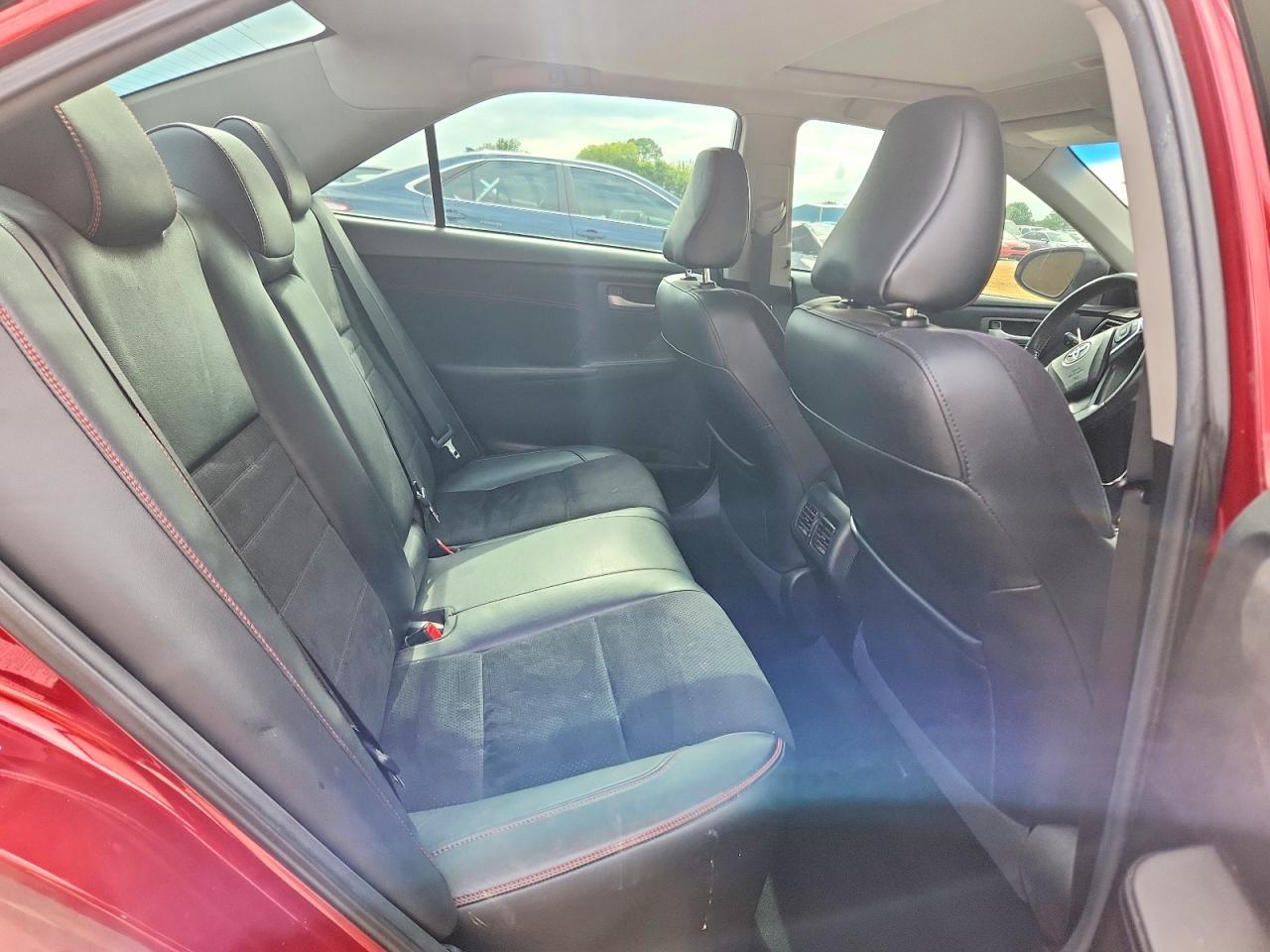 2015 Toyota Camry Xse V6 Maroon vin: 4T1BK1FK3FU554700