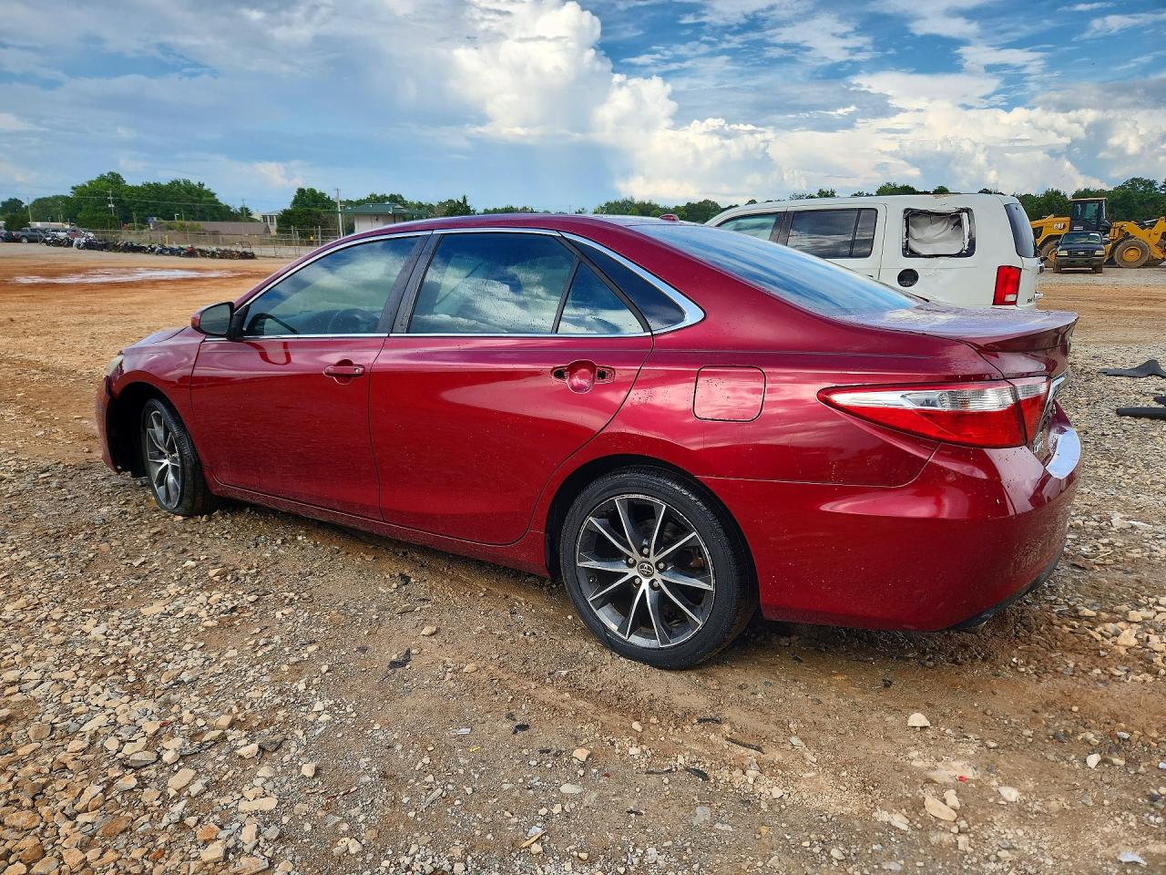 2015 Toyota Camry Xse V6 Maroon vin: 4T1BK1FK3FU554700