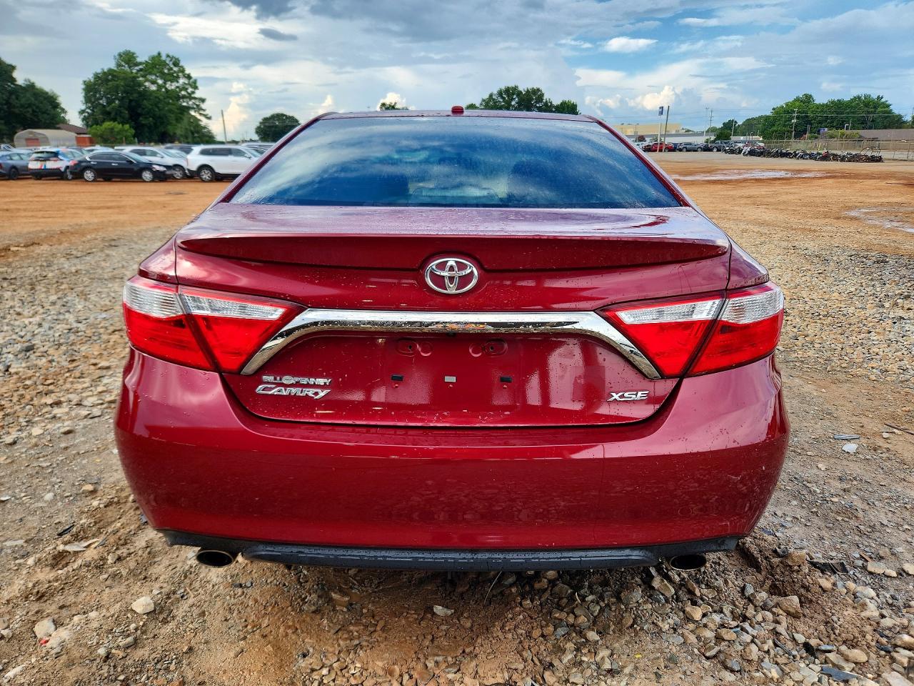 2015 Toyota Camry Xse V6 Maroon vin: 4T1BK1FK3FU554700