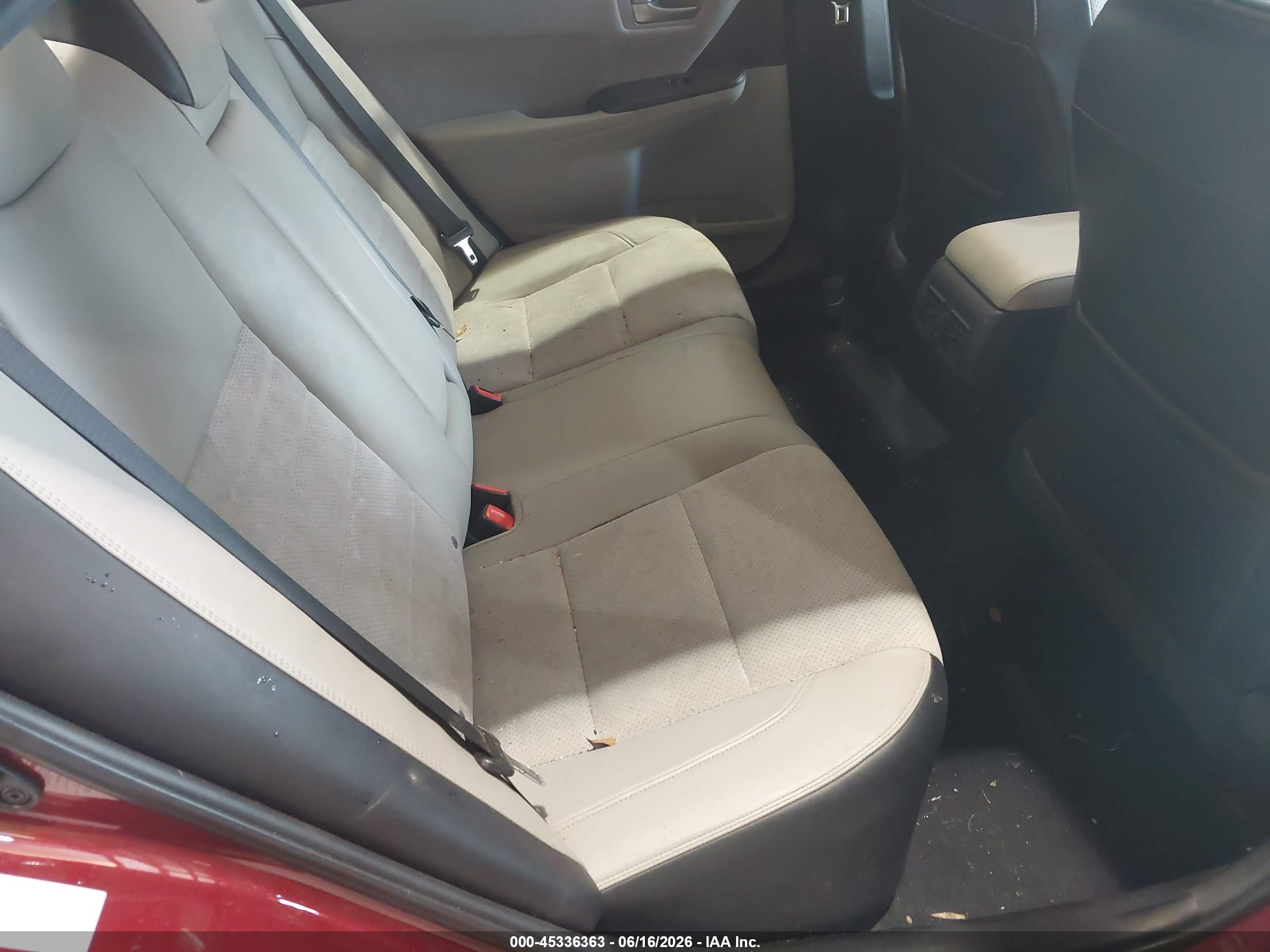 2015 Toyota Camry Xse V6 Burgundy vin: 4T1BK1FK3FU556835