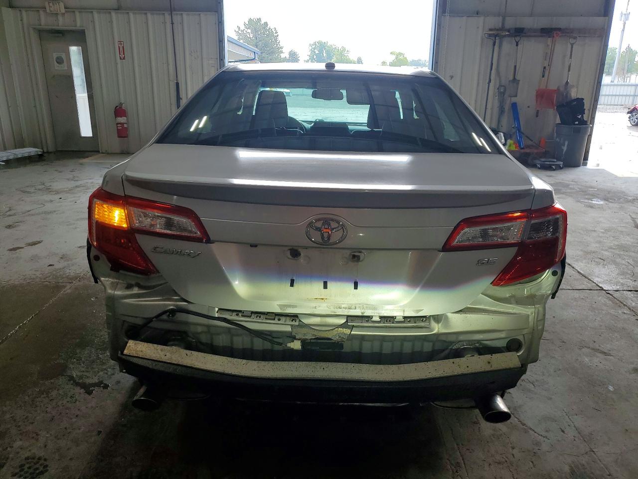 2012 Toyota Camry Se V6 Silver vin: 4T1BK1FK4CU003798