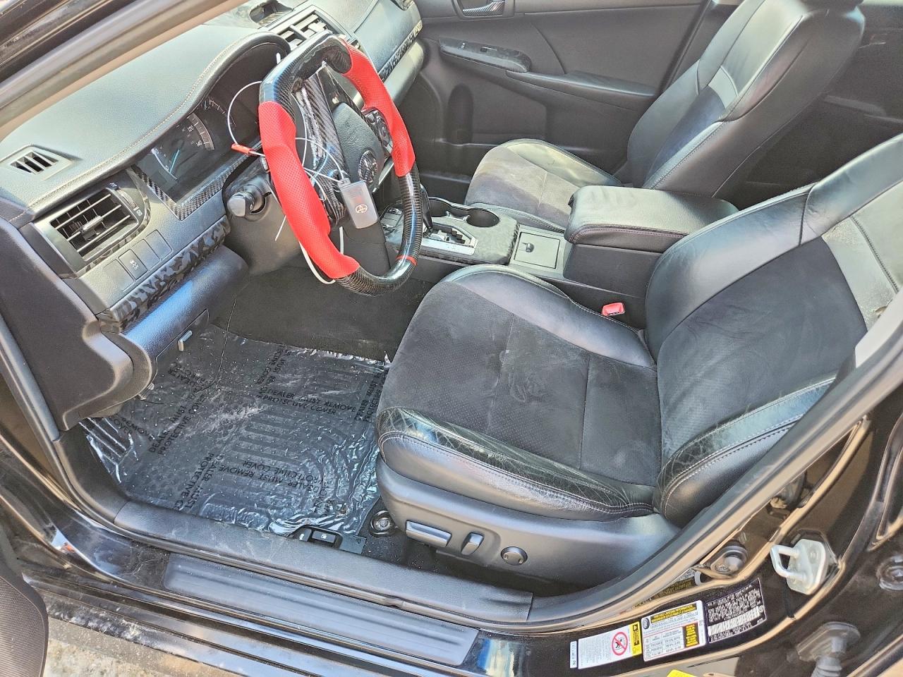 2012 Toyota Camry Se V6 Черный vin: 4T1BK1FK4CU005213