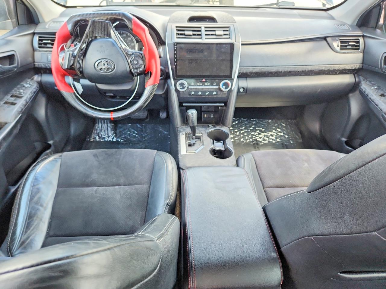 2012 Toyota Camry Se V6 Черный vin: 4T1BK1FK4CU005213