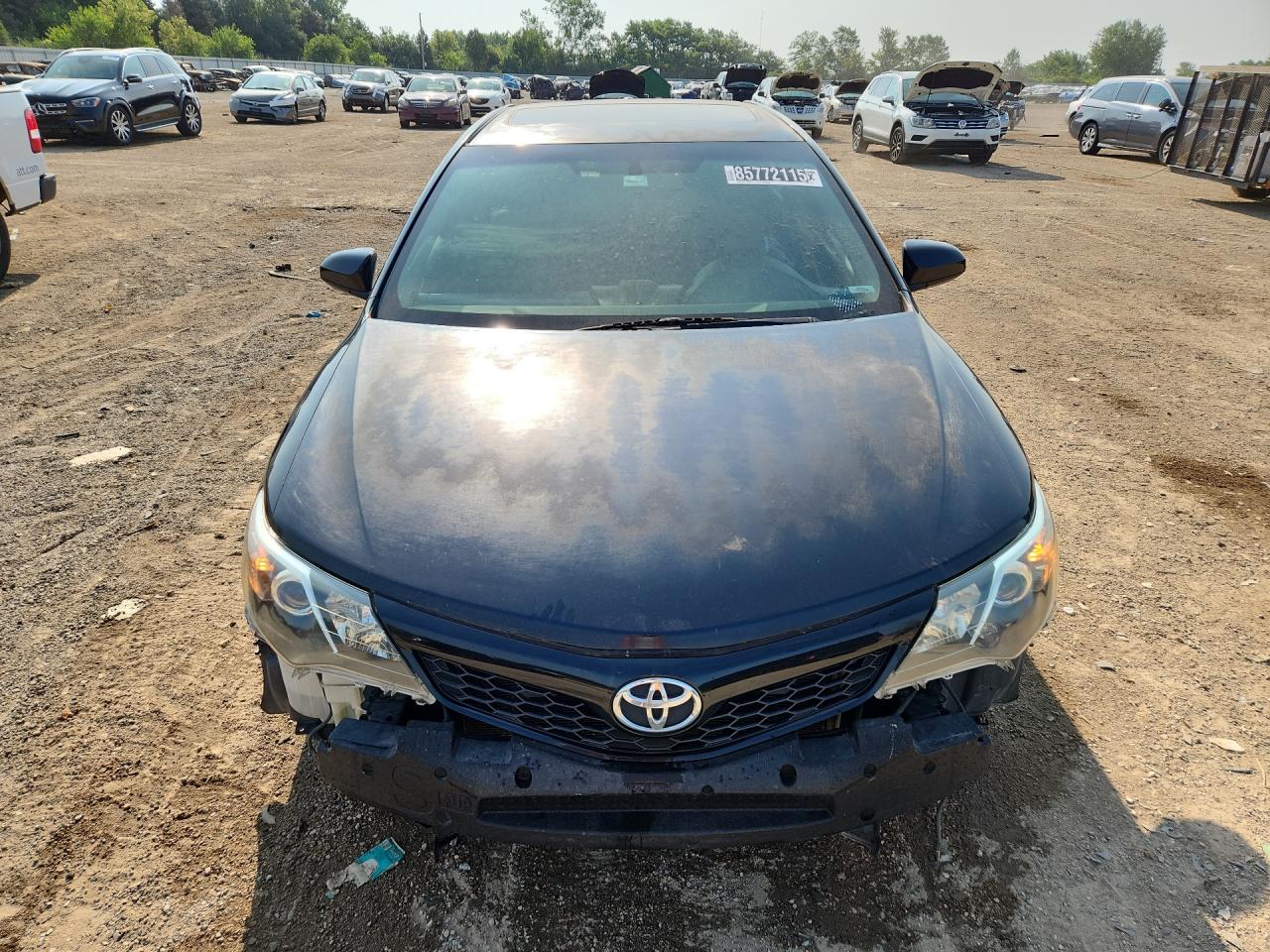 2012 Toyota Camry Se V6 Черный vin: 4T1BK1FK4CU014056 Damage: Hood, Oxidized, > 12 Inches