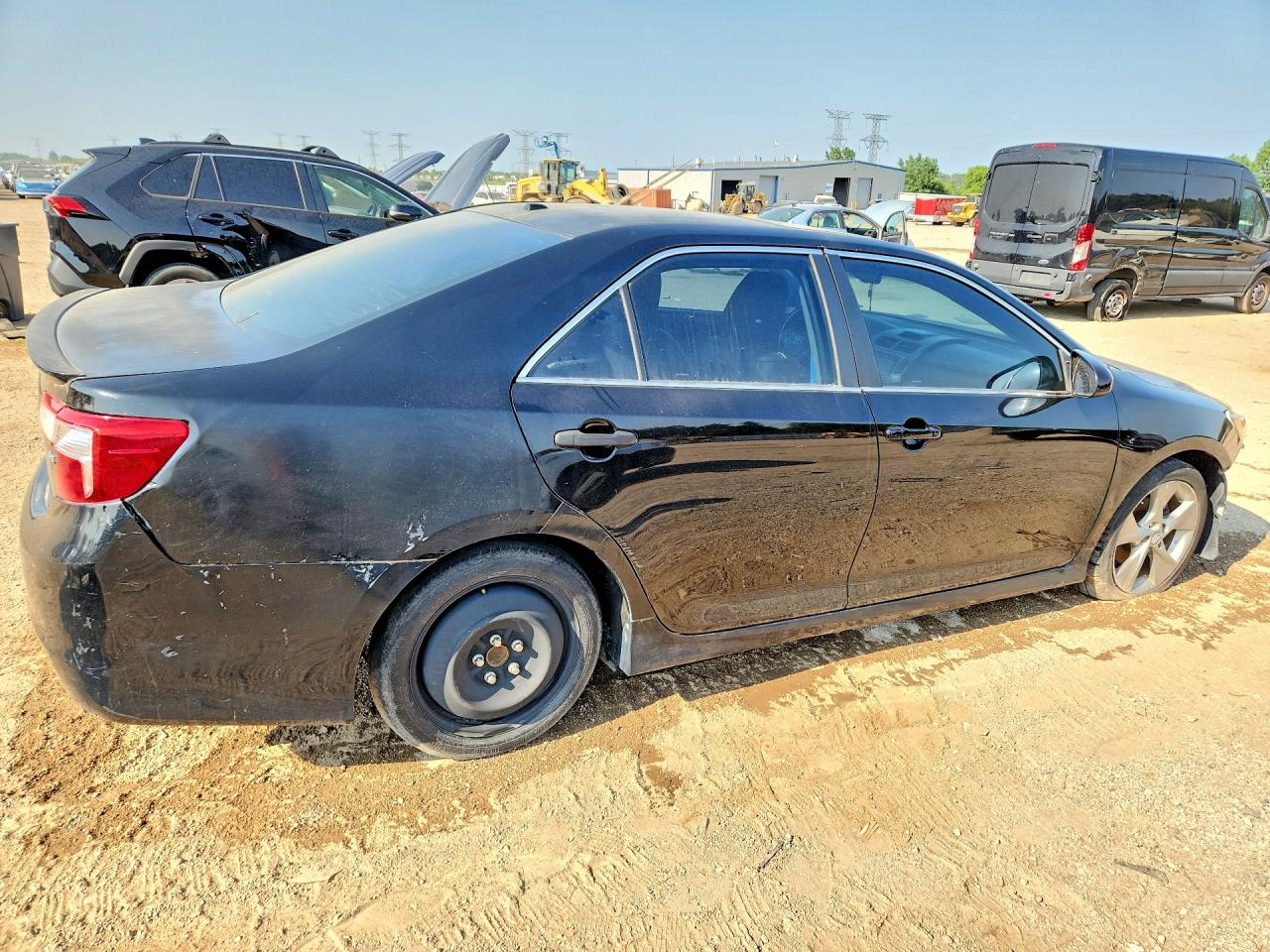 2012 Toyota Camry Se V6 Черный vin: 4T1BK1FK4CU014056
