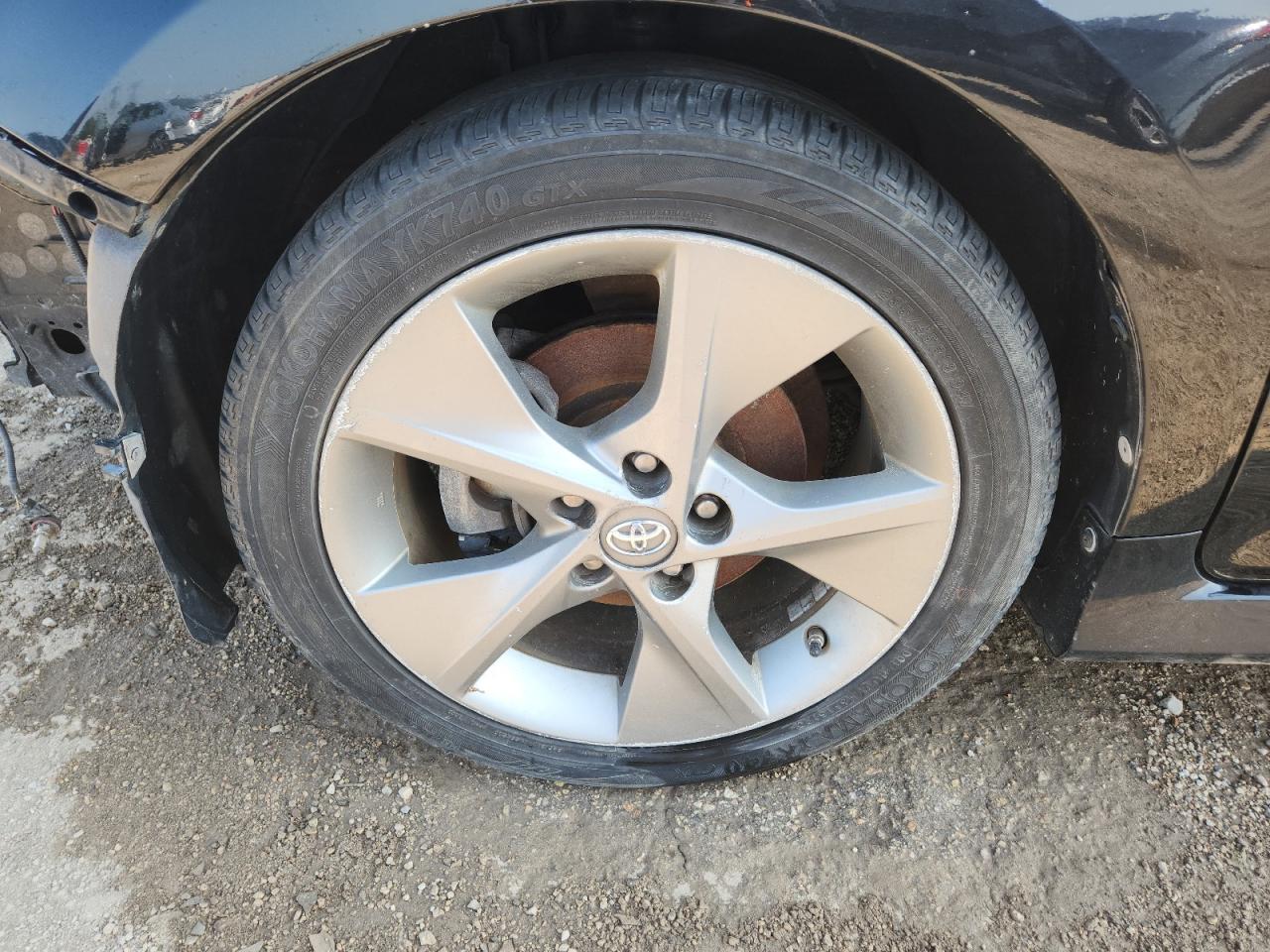 2012 Toyota Camry Se V6 Черный vin: 4T1BK1FK4CU014056 Damage: Left Front Wheel, Curb Rash, > 12 Inches