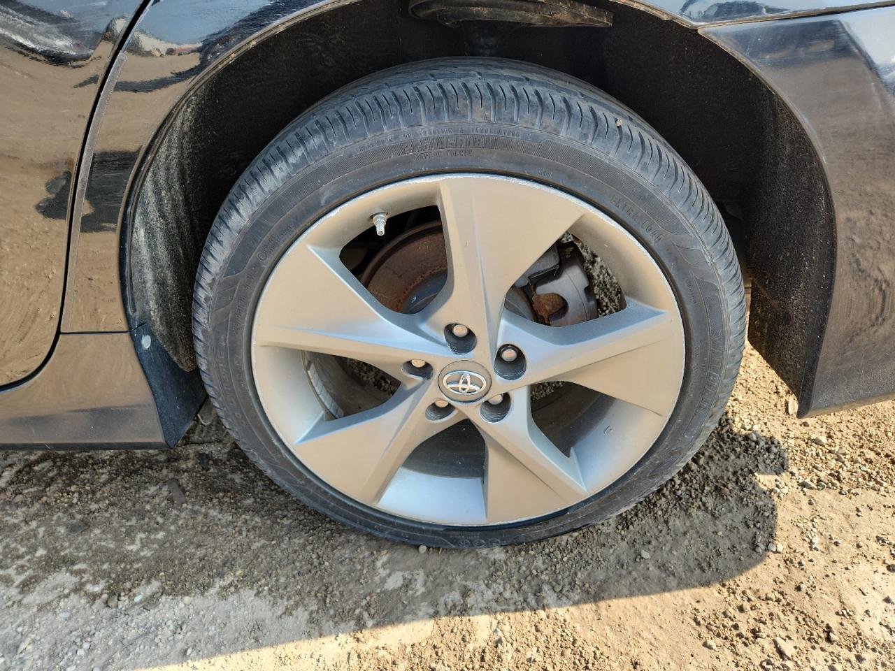 2012 Toyota Camry Se V6 Черный vin: 4T1BK1FK4CU014056 Damage: Left Rear Wheel, Curb Rash, > 12 Inches
