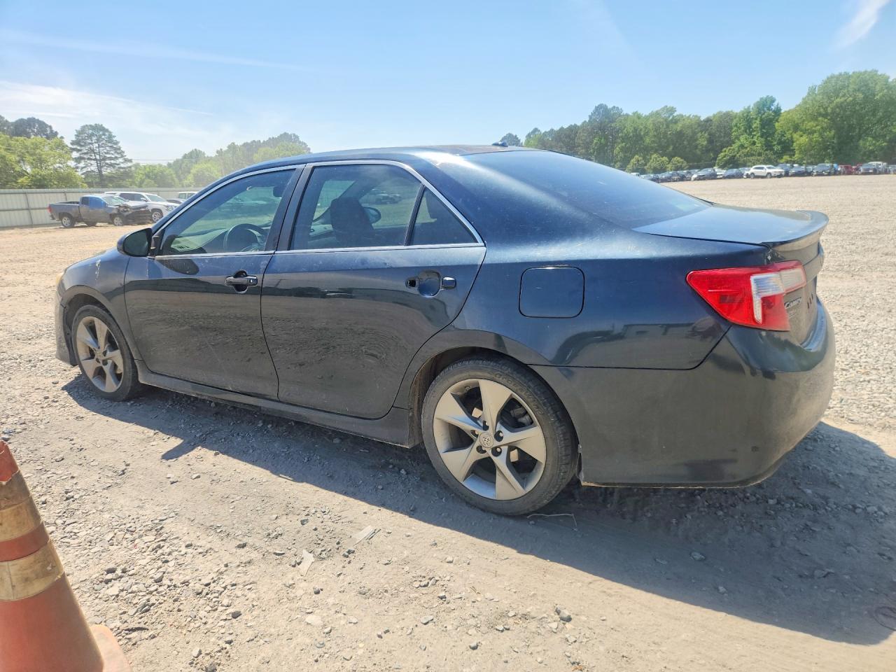 2012 Toyota Camry Se V6 Black vin: 4T1BK1FK4CU504691