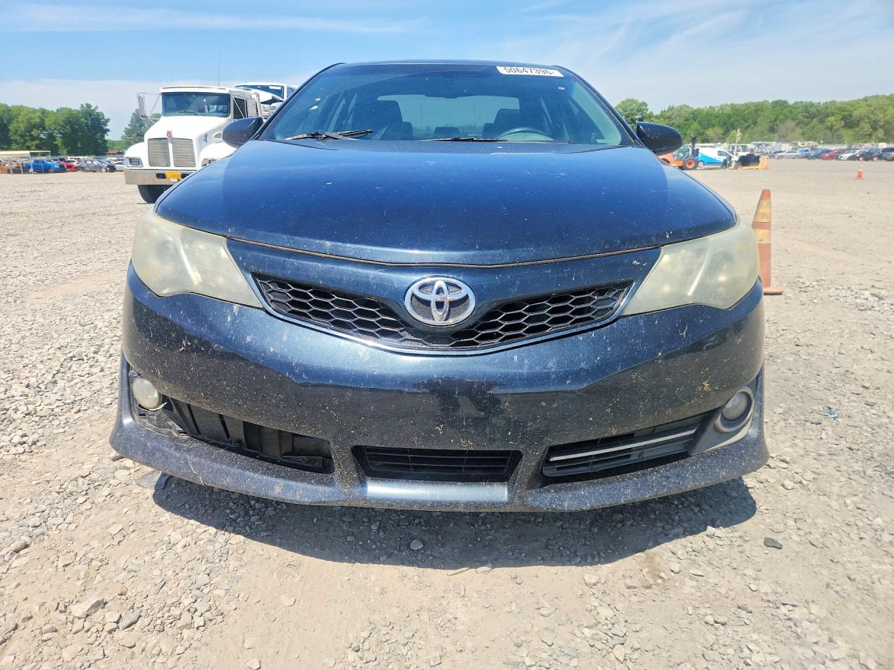 2012 Toyota Camry Se V6 Black vin: 4T1BK1FK4CU504691