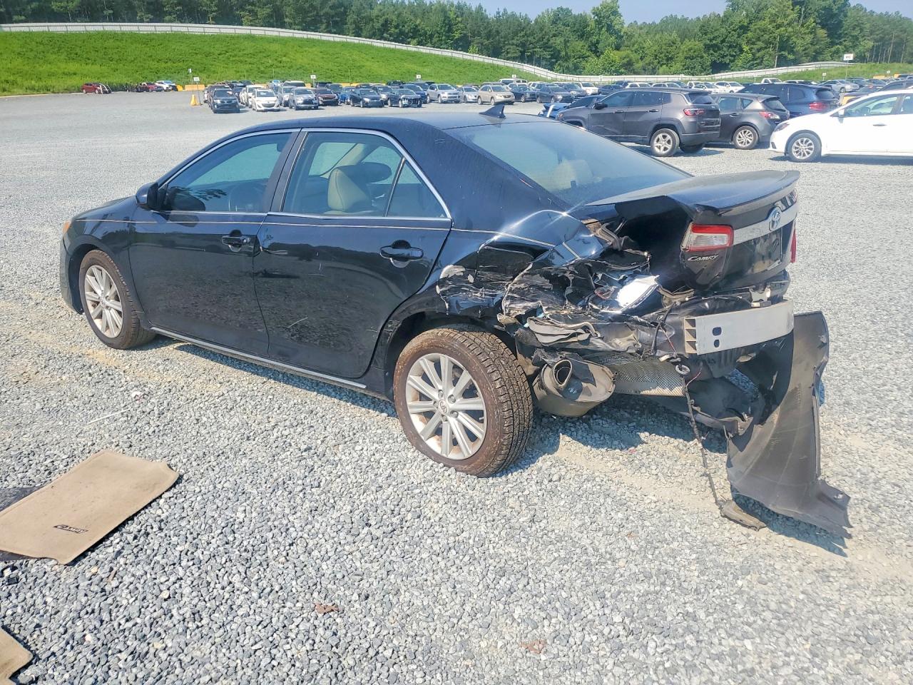 2012 Toyota Camry Xle V6 Black vin: 4T1BK1FK4CU508126