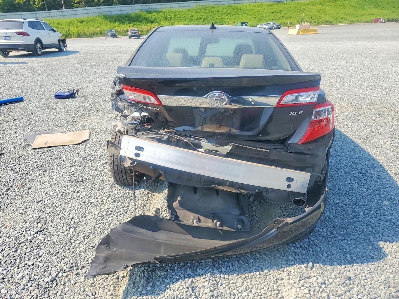 2012 Toyota Camry Xle V6 Black vin: 4T1BK1FK4CU508126