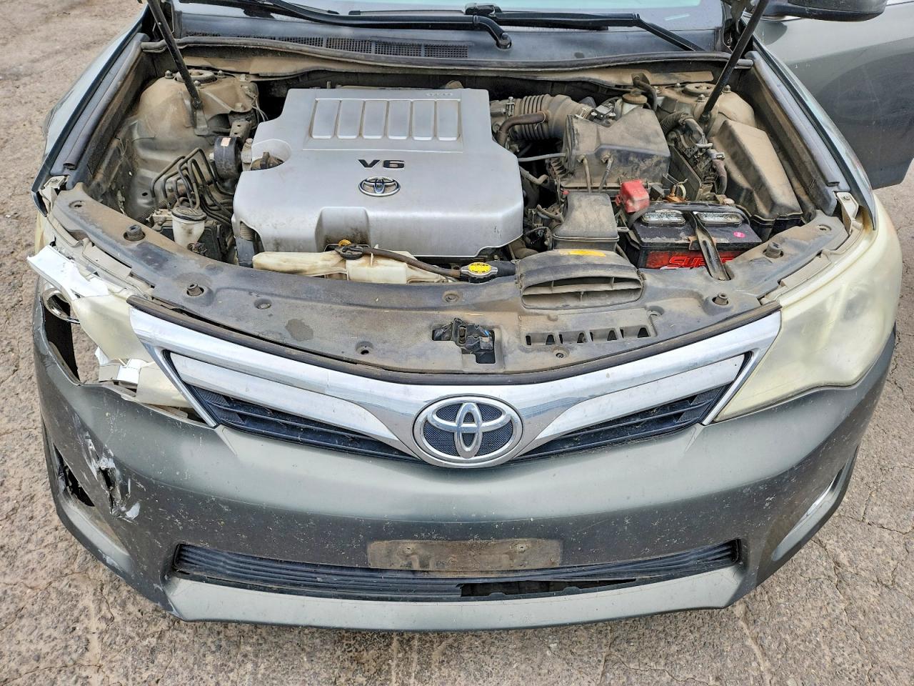 2012 Toyota Camry Xle V6 Gray vin: 4T1BK1FK4CU510880