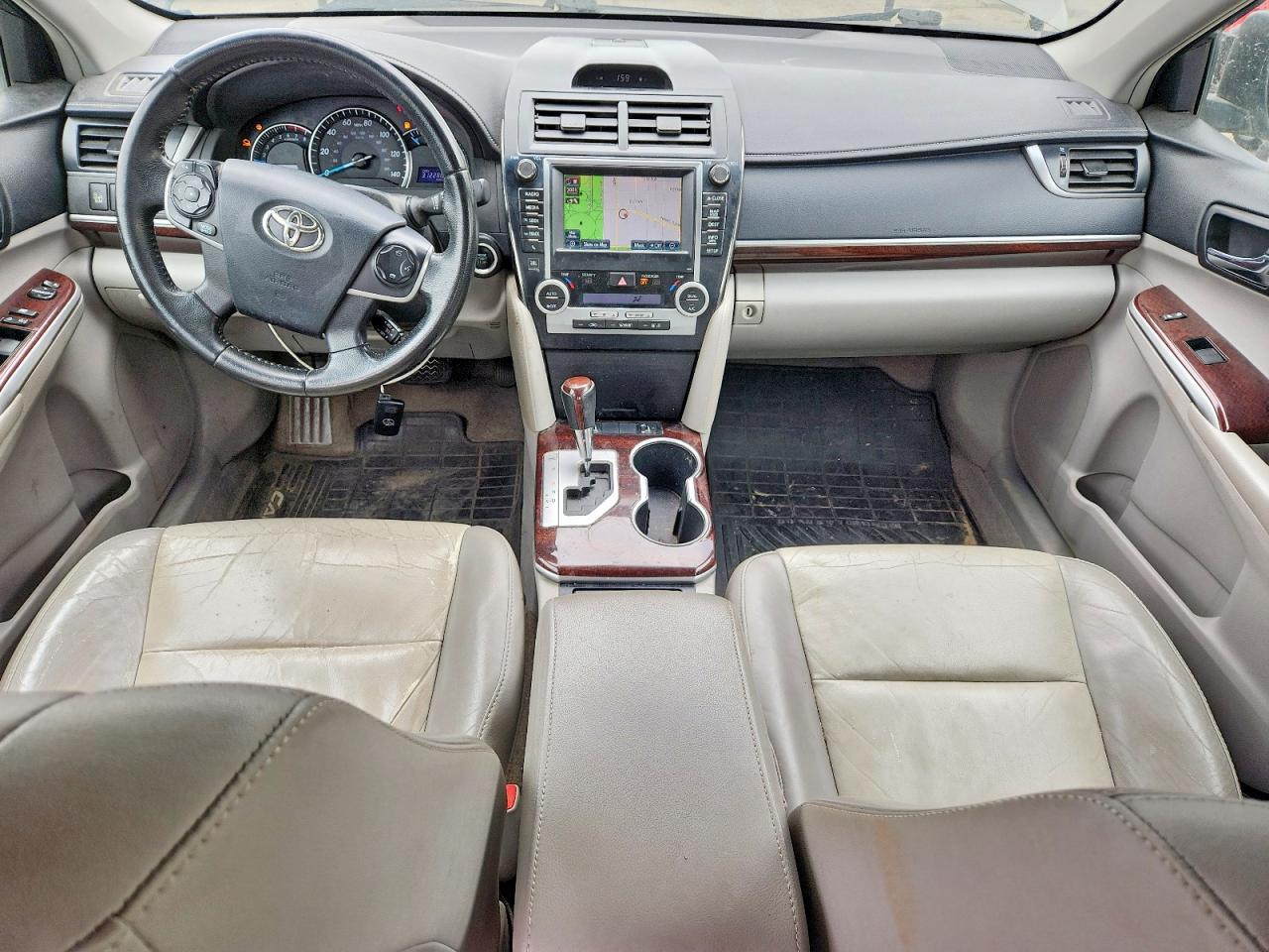 2012 Toyota Camry Xle V6 Gray vin: 4T1BK1FK4CU510880