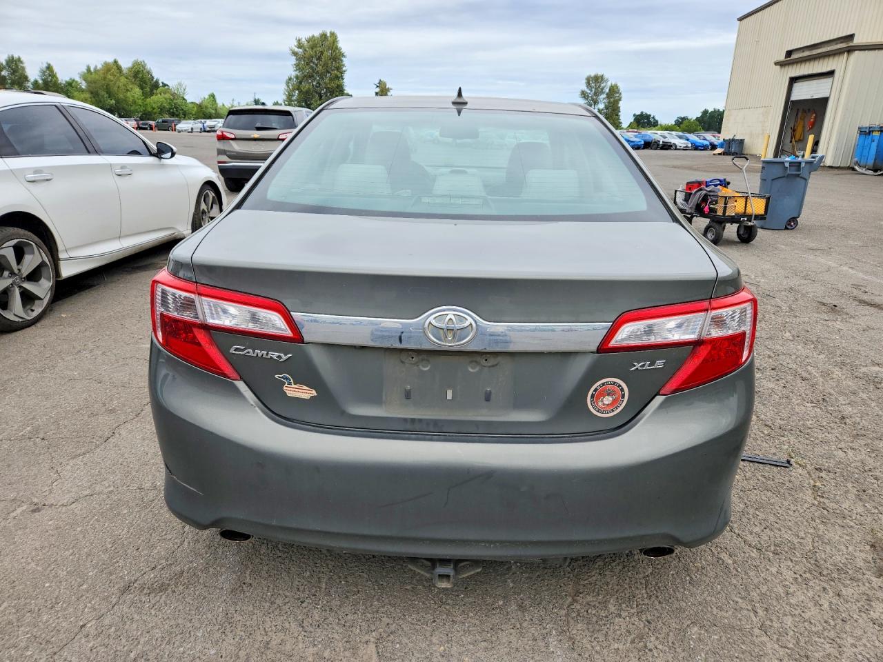 2012 Toyota Camry Xle V6 Gray vin: 4T1BK1FK4CU510880