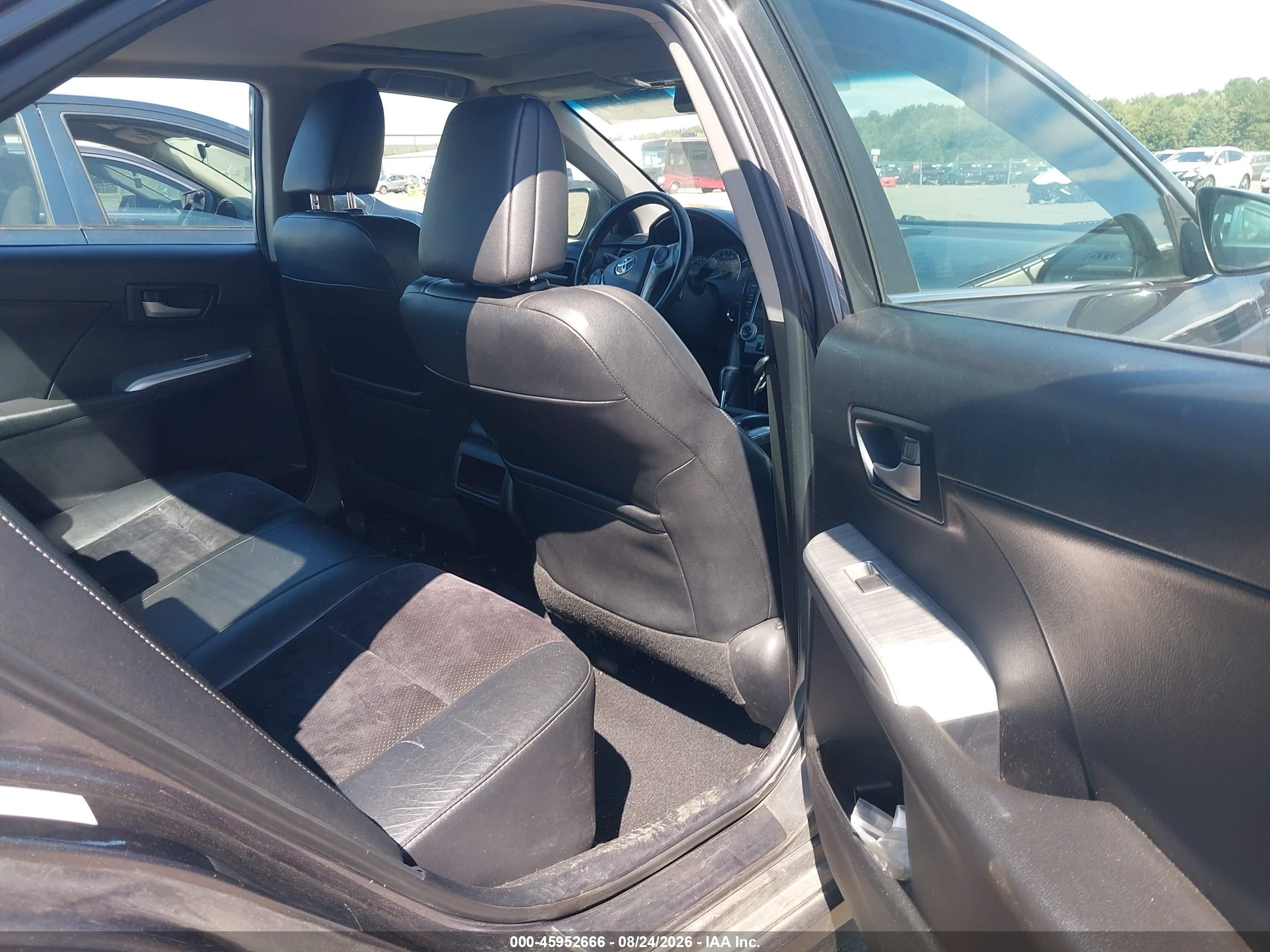 2012 Toyota Camry Se V6 Gray vin: 4T1BK1FK4CU517330
