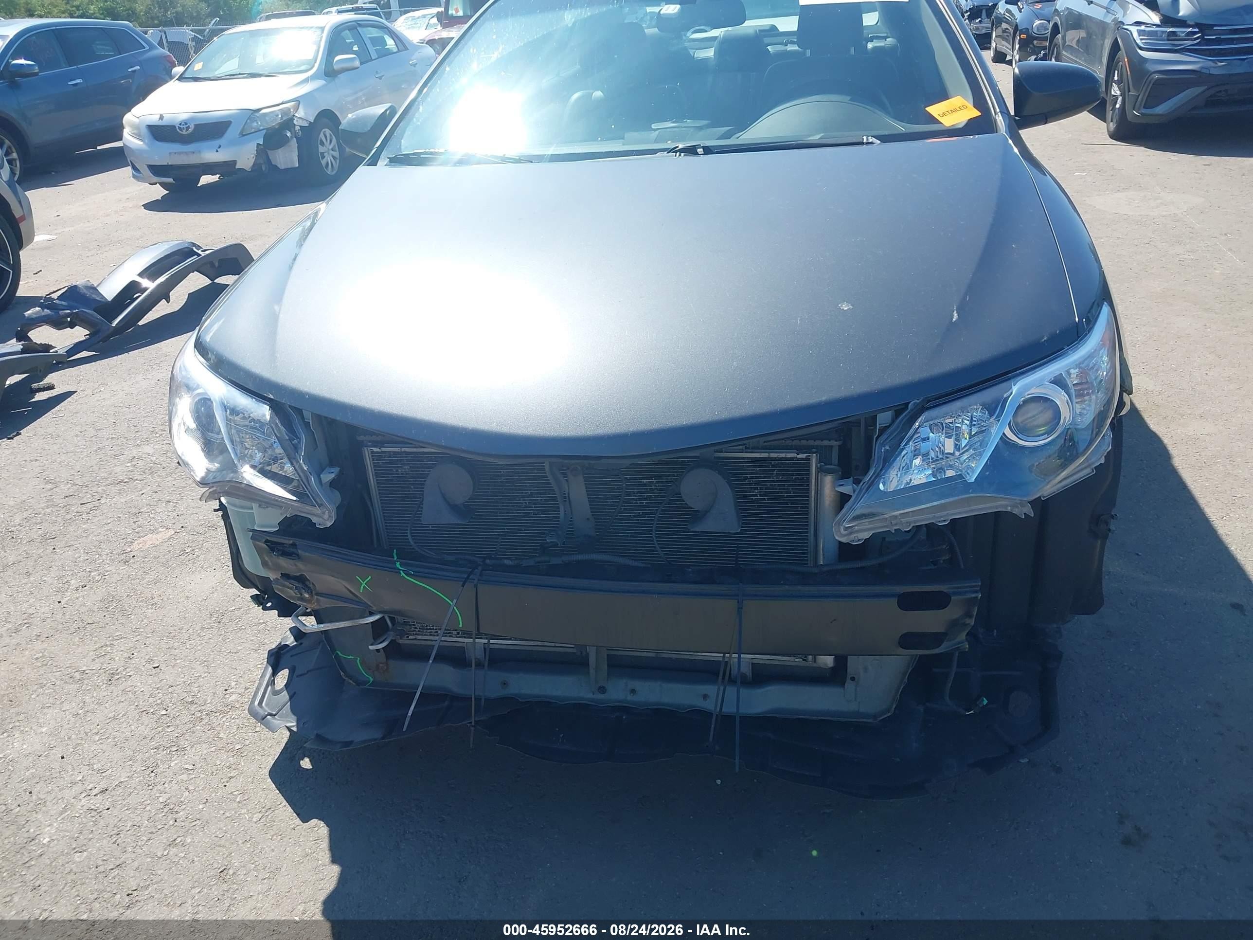 2012 Toyota Camry Se V6 Gray vin: 4T1BK1FK4CU517330