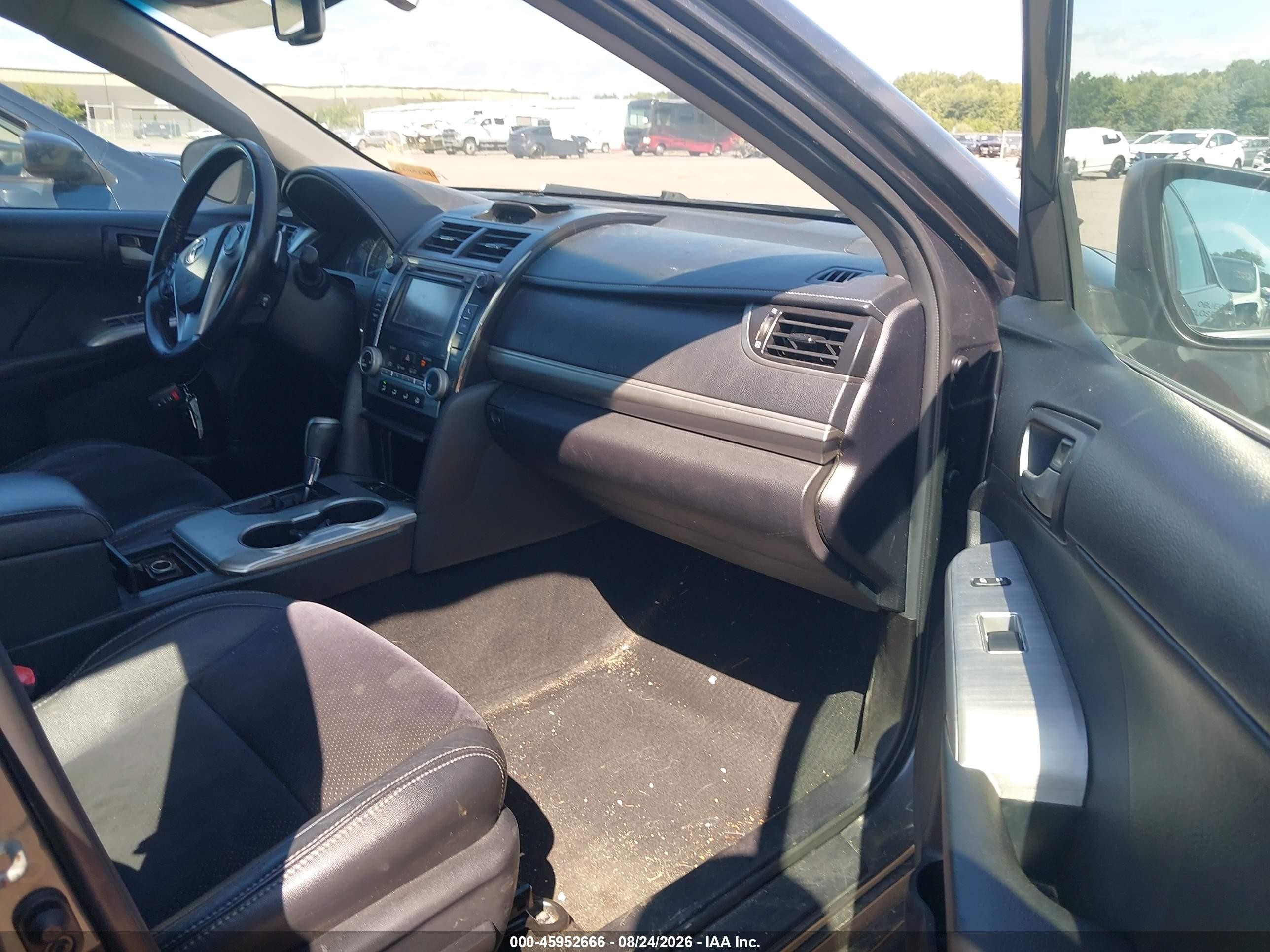 2012 Toyota Camry Se V6 Gray vin: 4T1BK1FK4CU517330
