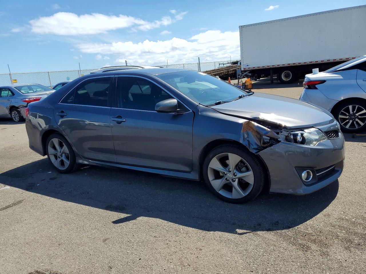 2013 Toyota Camry Se V6 Charcoal vin: 4T1BK1FK4DU021087