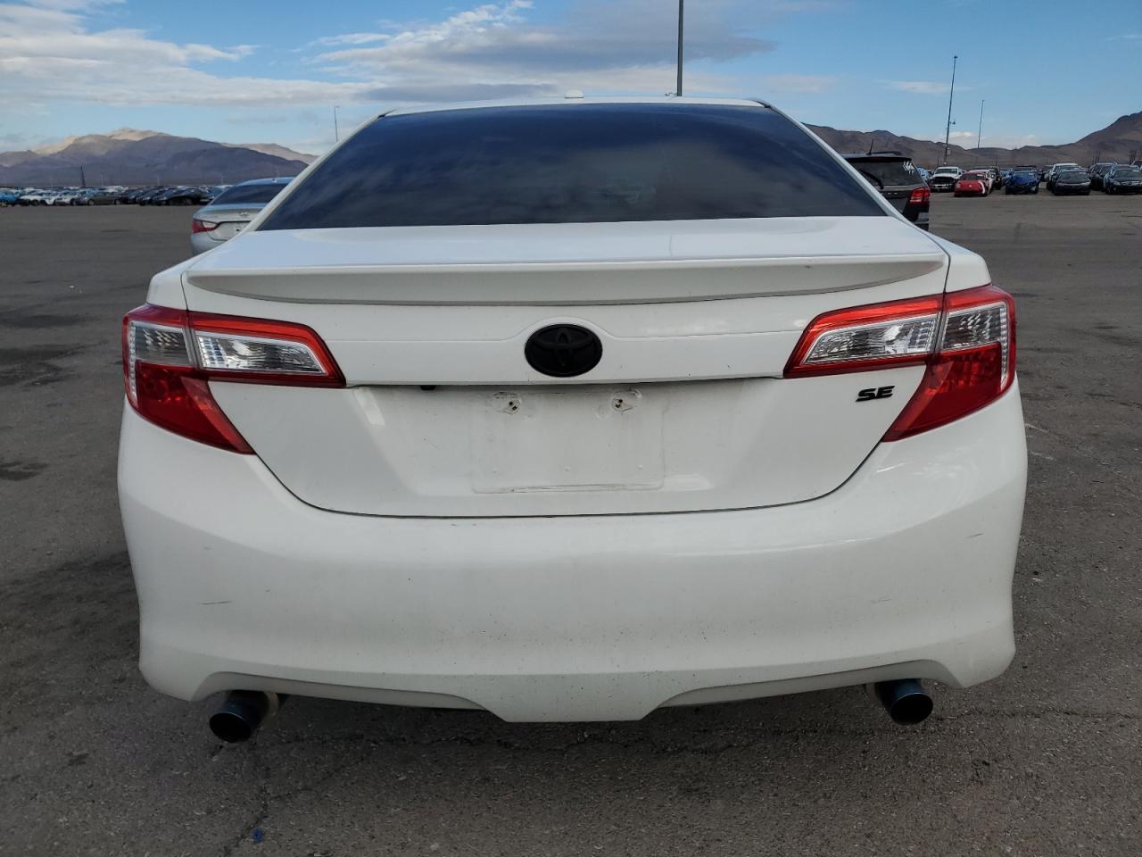 2013 Toyota Camry Se White vin: 4T1BK1FK4DU535683