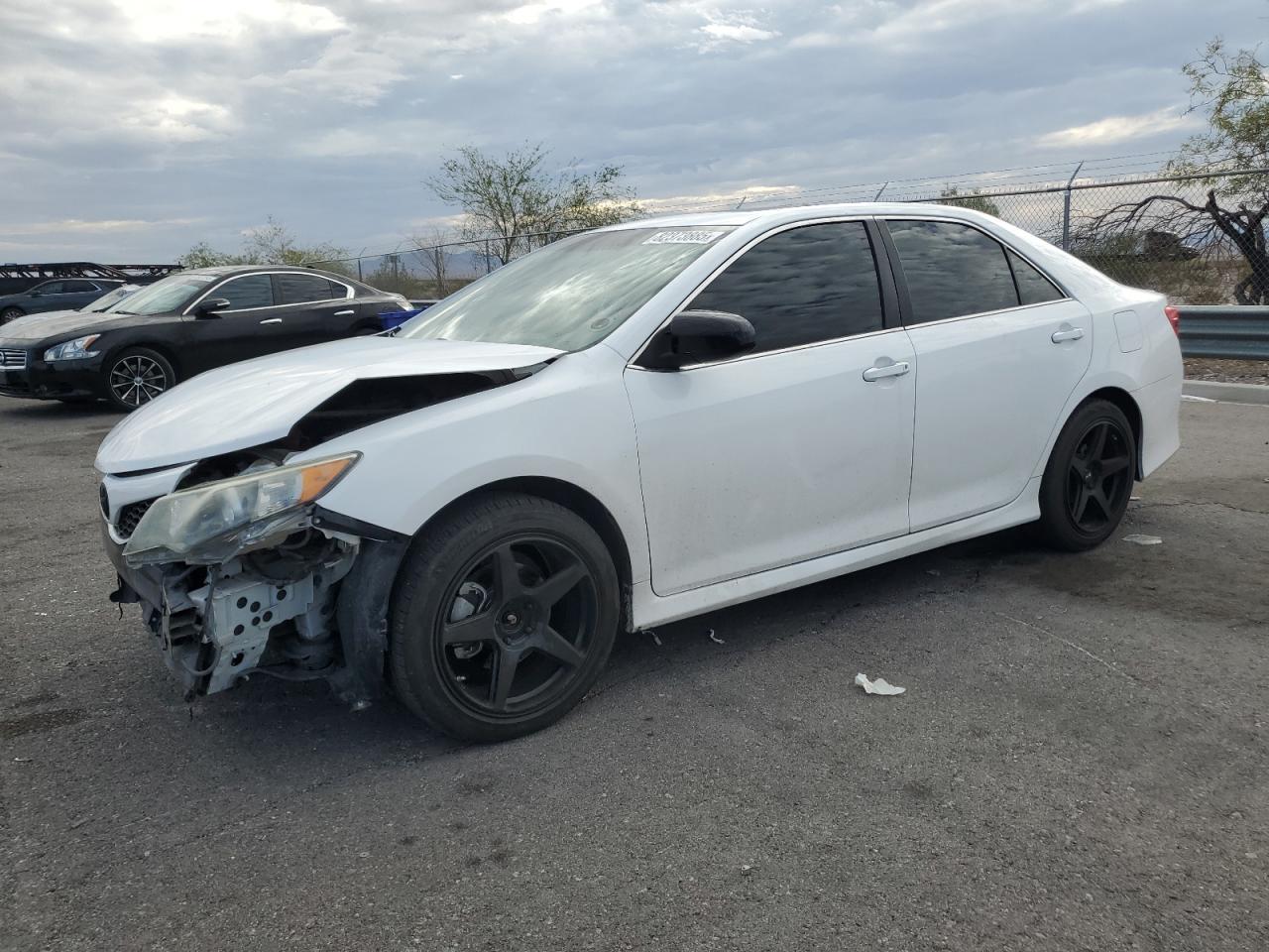 2013 Toyota Camry Se White vin: 4T1BK1FK4DU535683