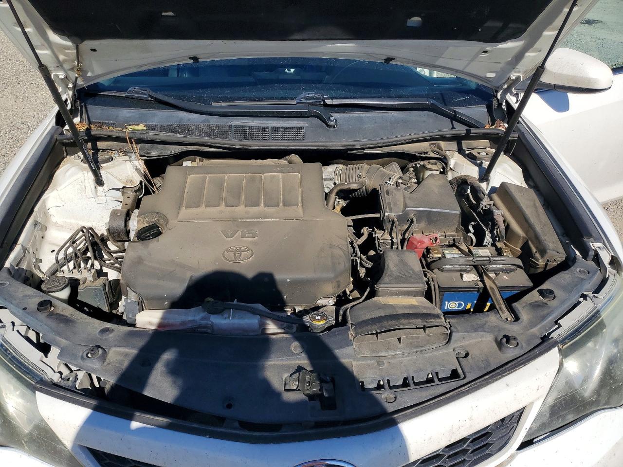 2014 Toyota Camry Se V6 White vin: 4T1BK1FK4EU026713