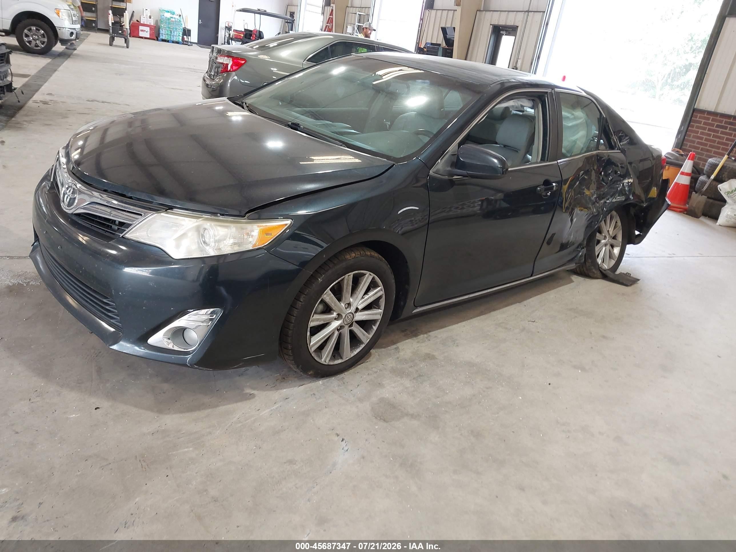 2014 Toyota Camry Xle V6 Черный vin: 4T1BK1FK4EU541341