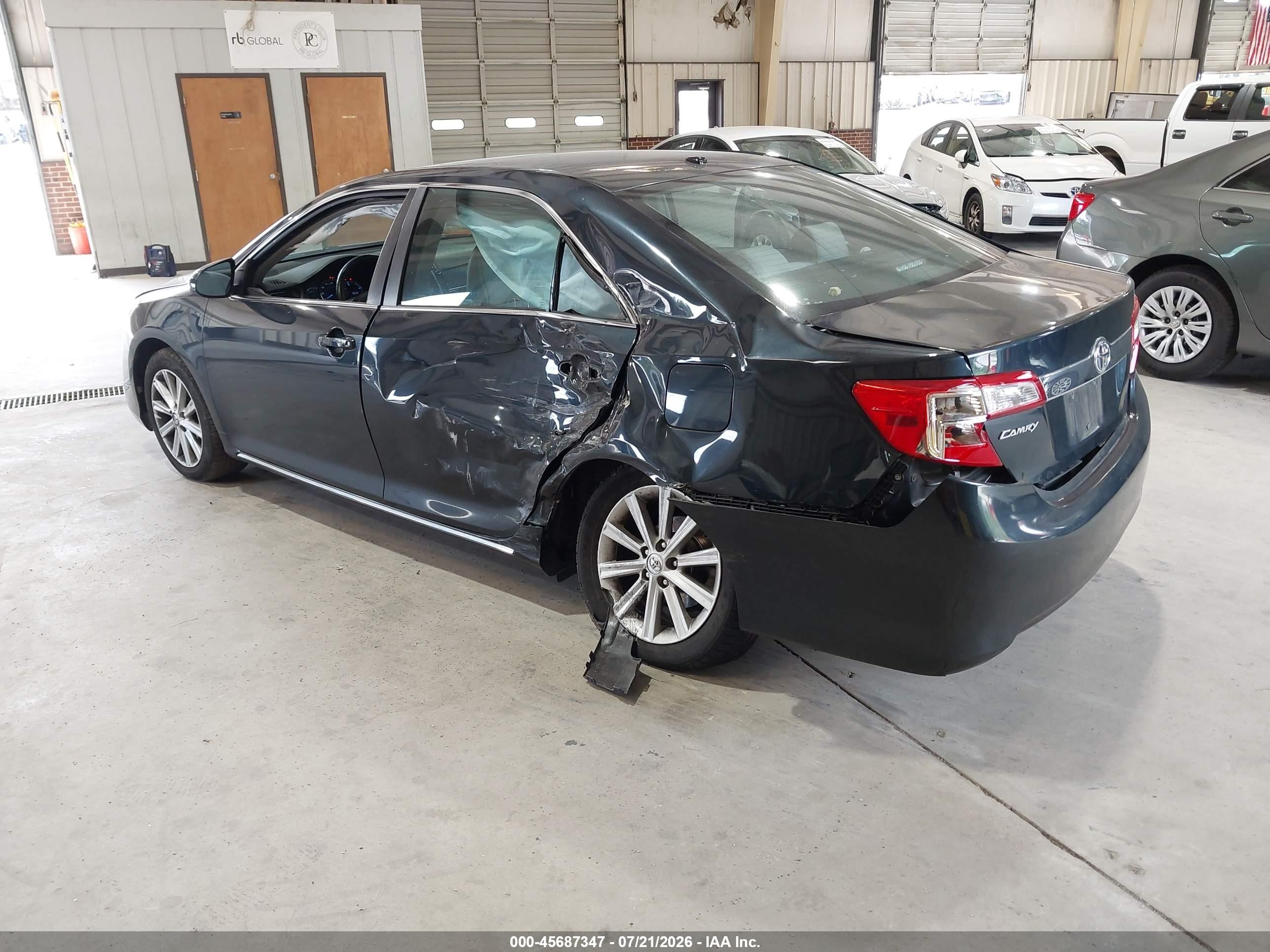2014 Toyota Camry Xle V6 Черный vin: 4T1BK1FK4EU541341
