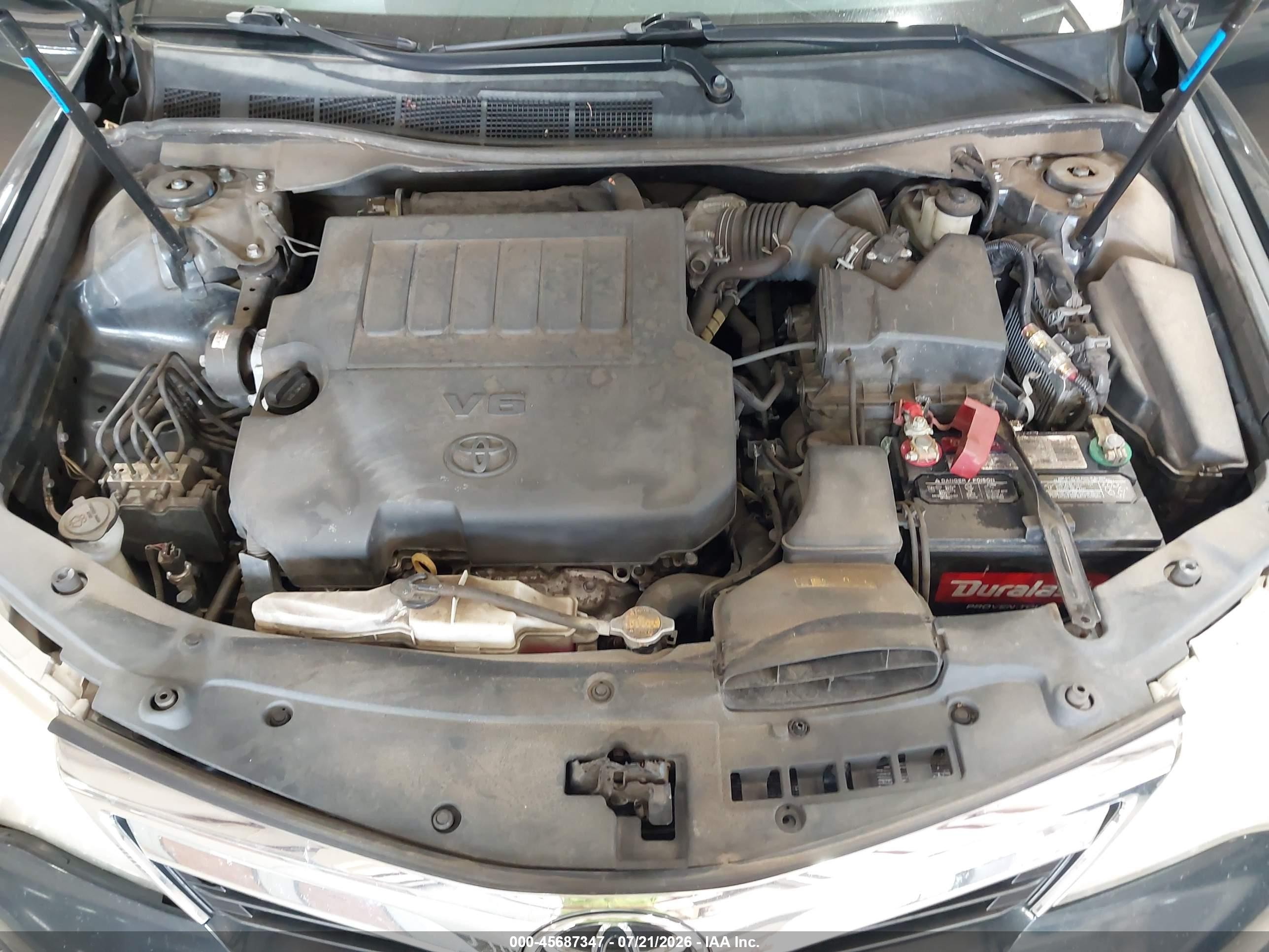 2014 Toyota Camry Xle V6 Черный vin: 4T1BK1FK4EU541341
