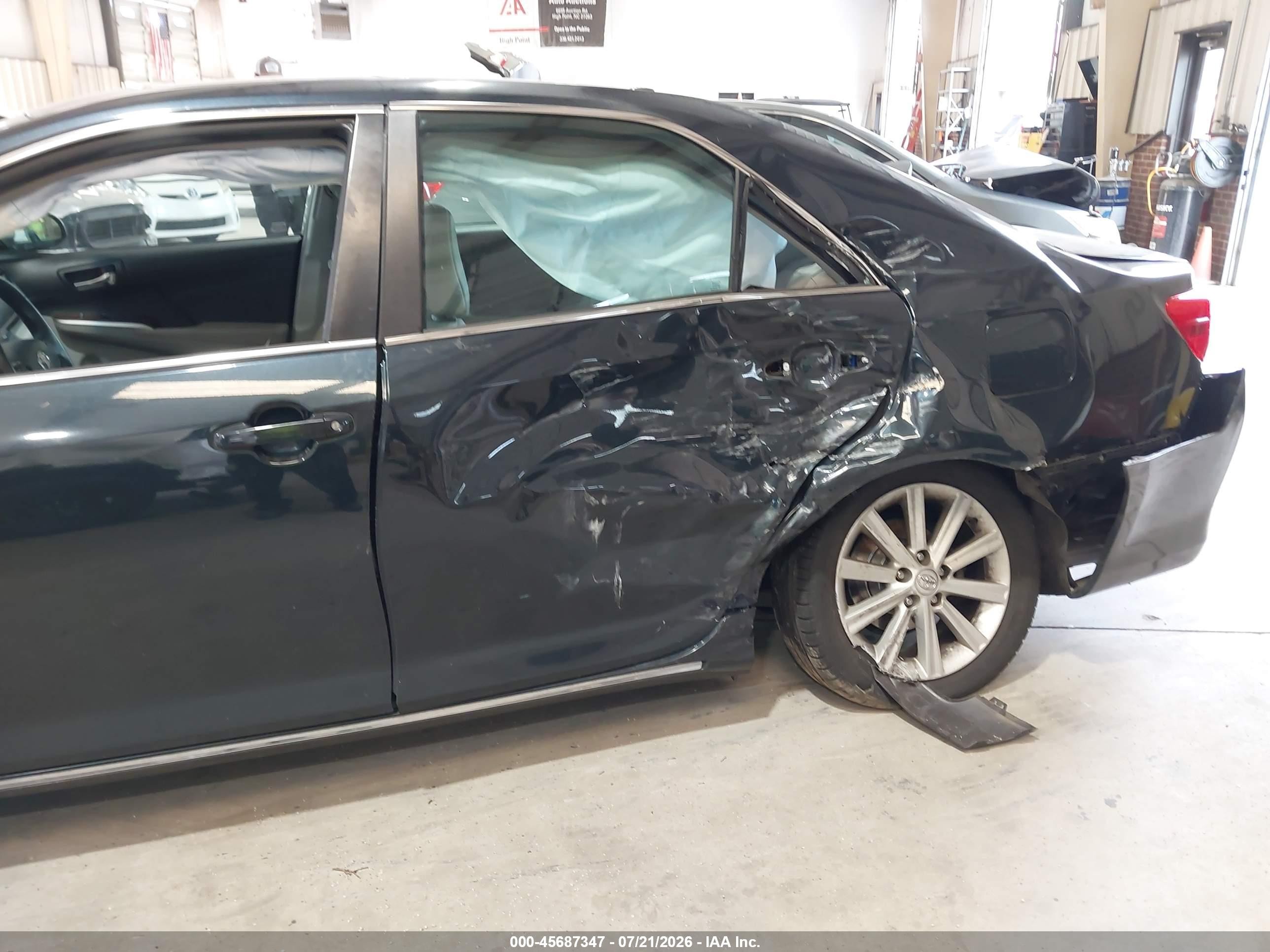 2014 Toyota Camry Xle V6 Черный vin: 4T1BK1FK4EU541341