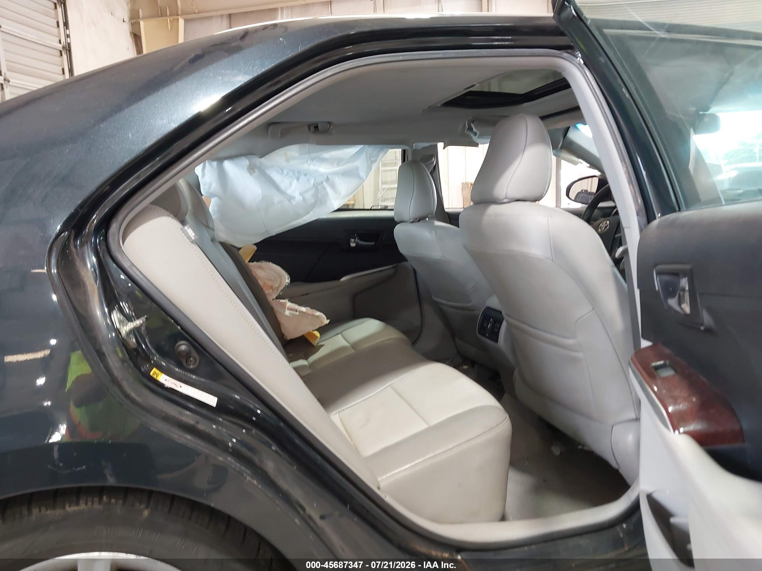2014 Toyota Camry Xle V6 Черный vin: 4T1BK1FK4EU541341