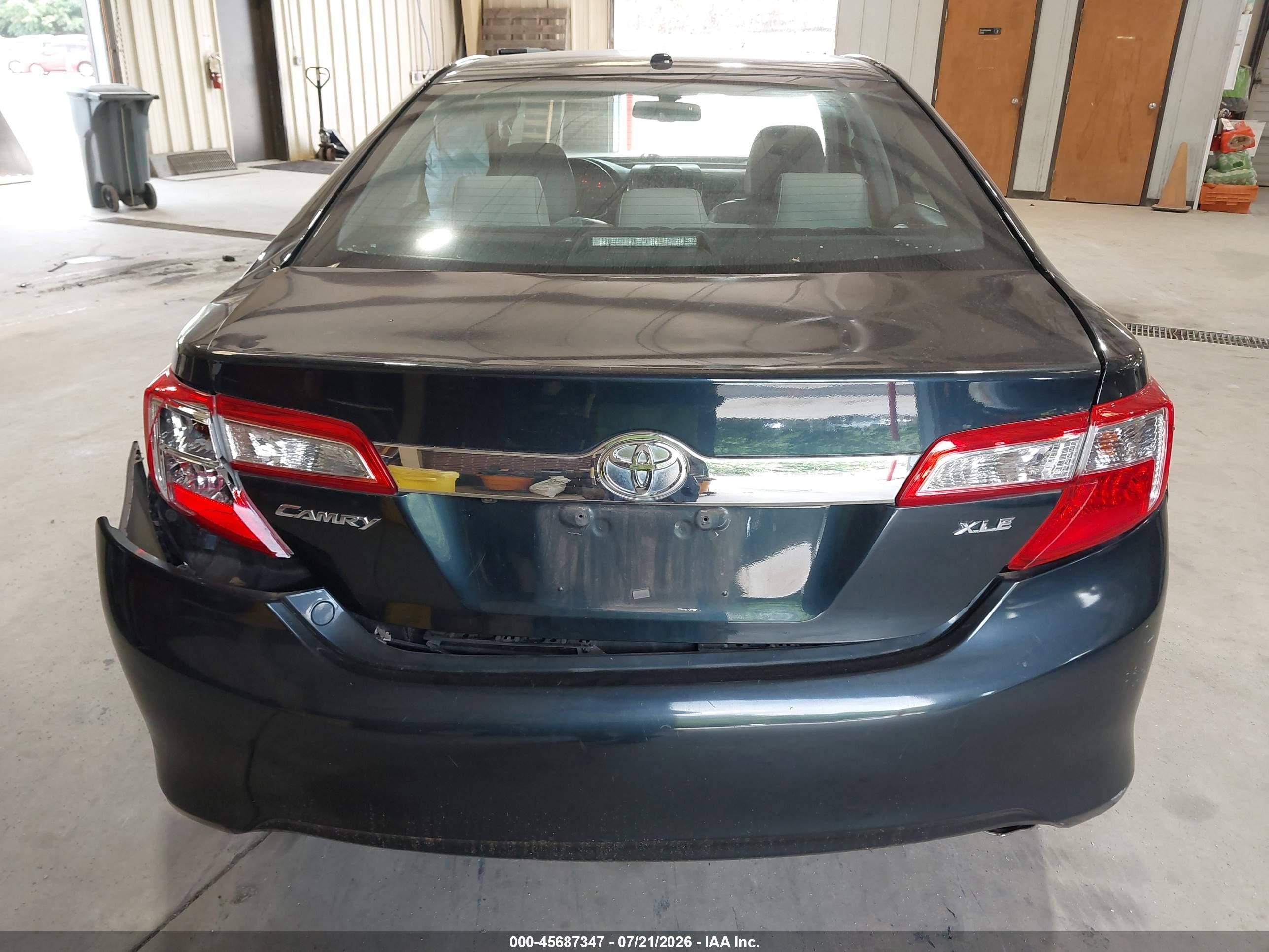 2014 Toyota Camry Xle V6 Черный vin: 4T1BK1FK4EU541341