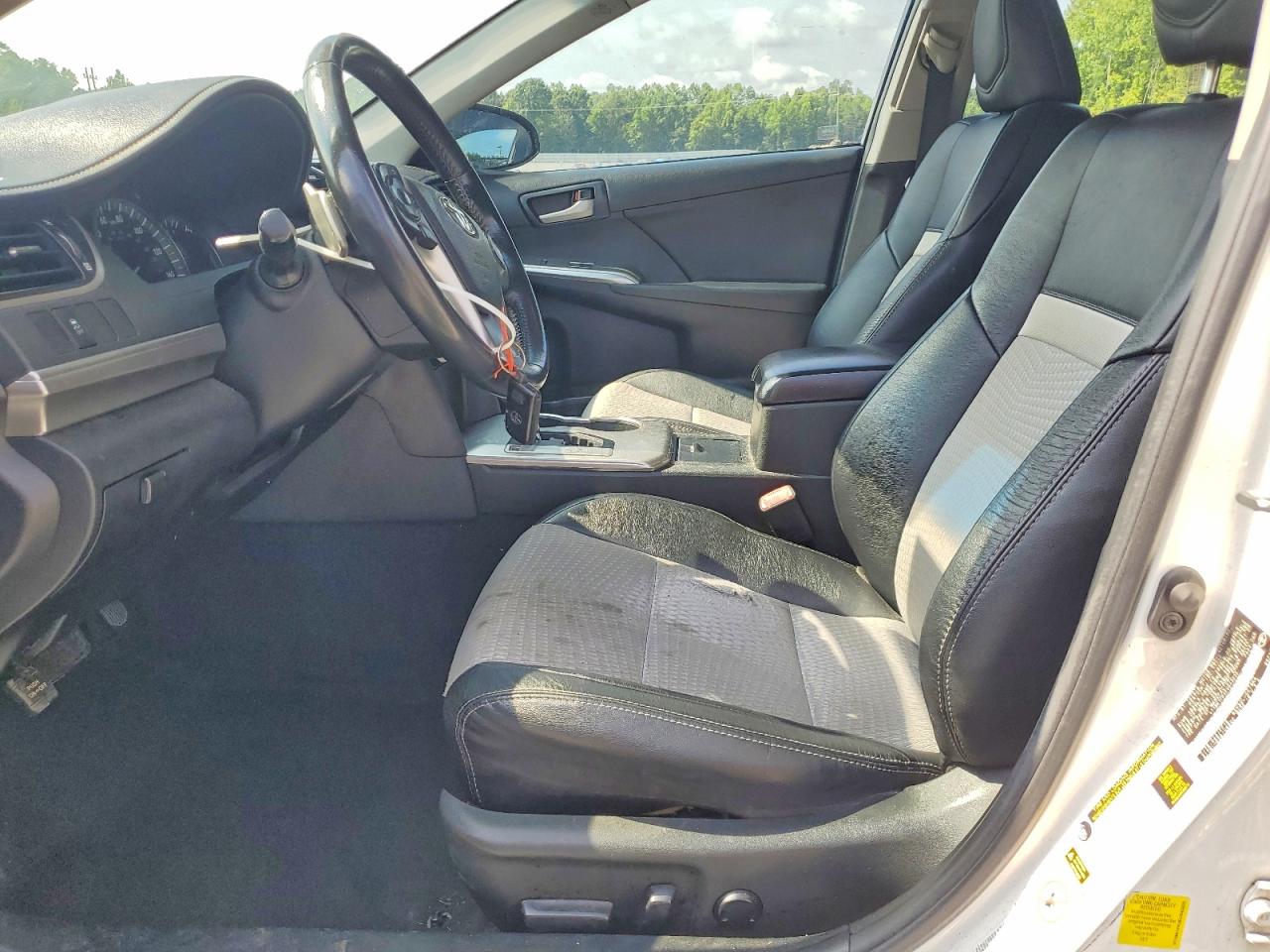 2014 Toyota Camry Se V6 White vin: 4T1BK1FK4EU543235