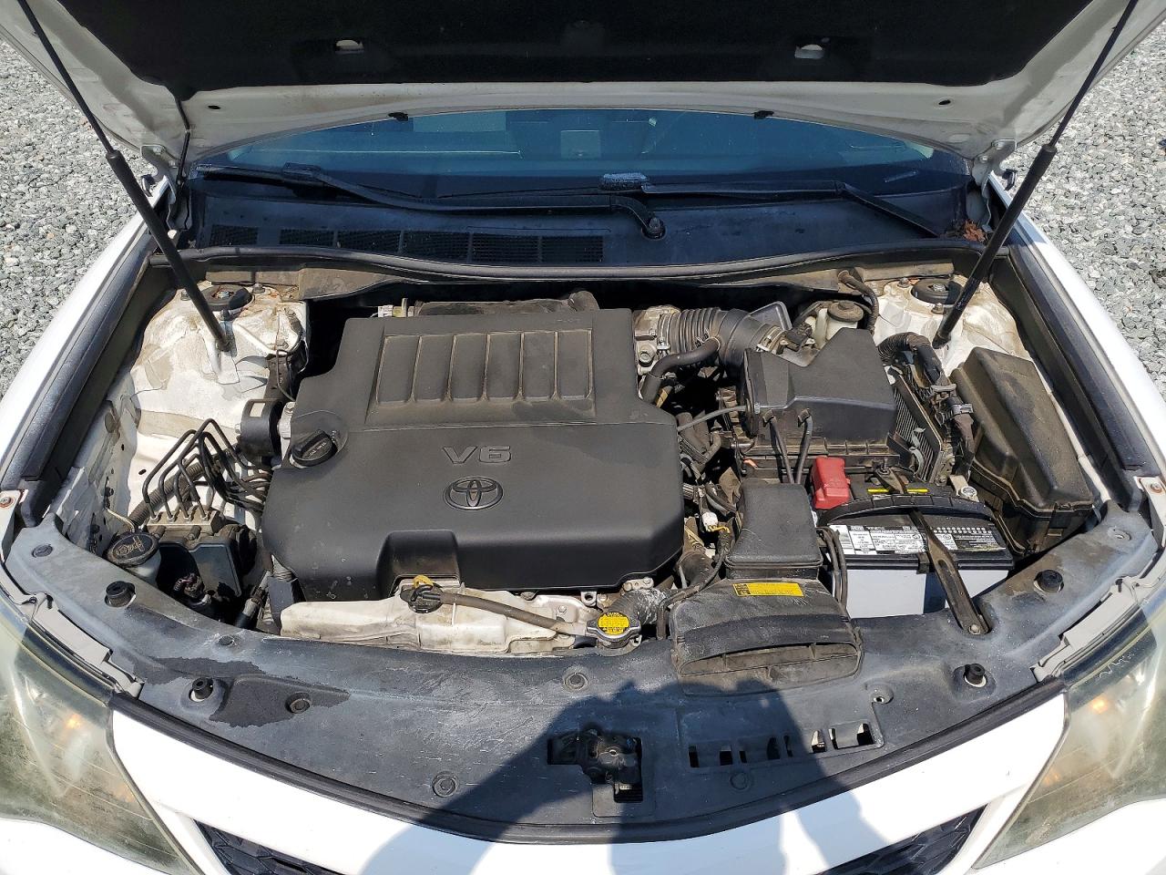 2014 Toyota Camry Se V6 White vin: 4T1BK1FK4EU543235