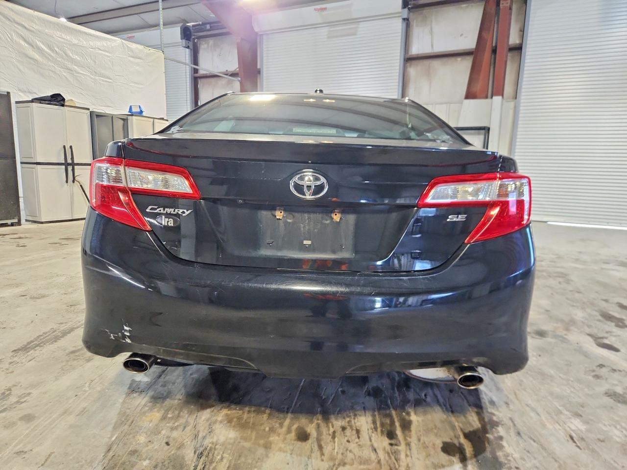 2014 Toyota Camry Se V6 Black vin: 4T1BK1FK4EU546765