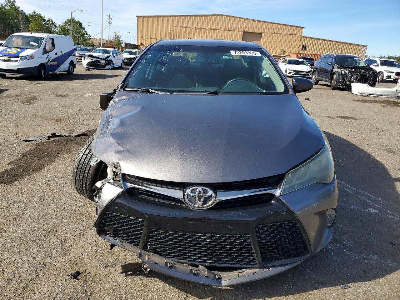 2015 Toyota Camry Xse Charcoal vin: 4T1BK1FK4FU028625