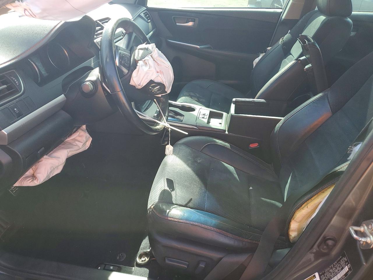 2015 Toyota Camry Xse Charcoal vin: 4T1BK1FK4FU028625