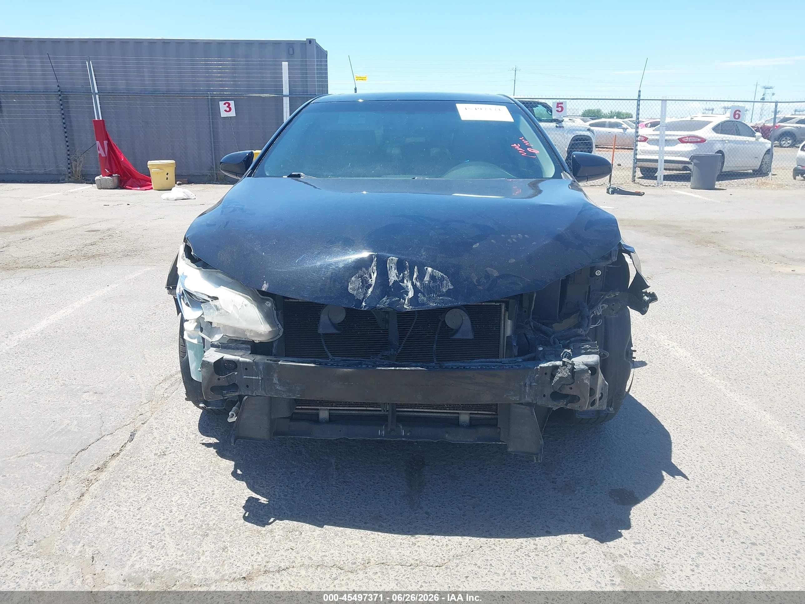 2015 Toyota Camry Xse V6 Black vin: 4T1BK1FK4FU560988