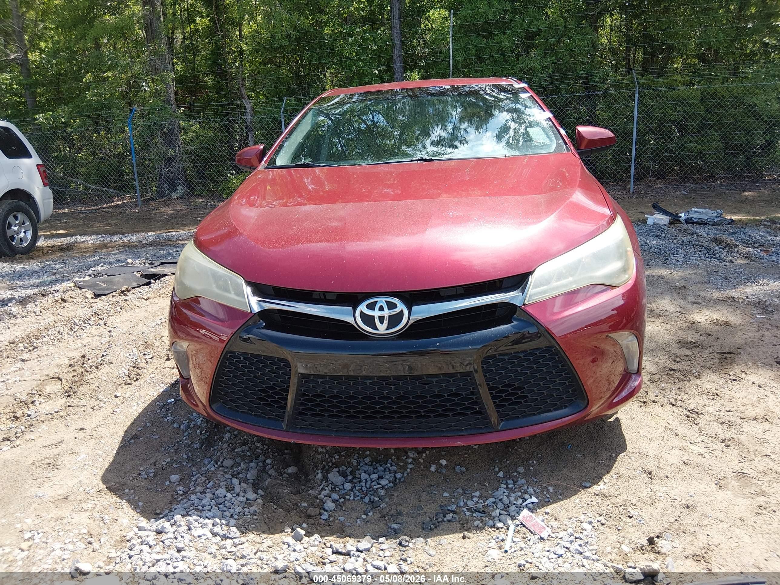 2017 Toyota Camry Xse V6 Красный vin: 4T1BK1FK4HU580564