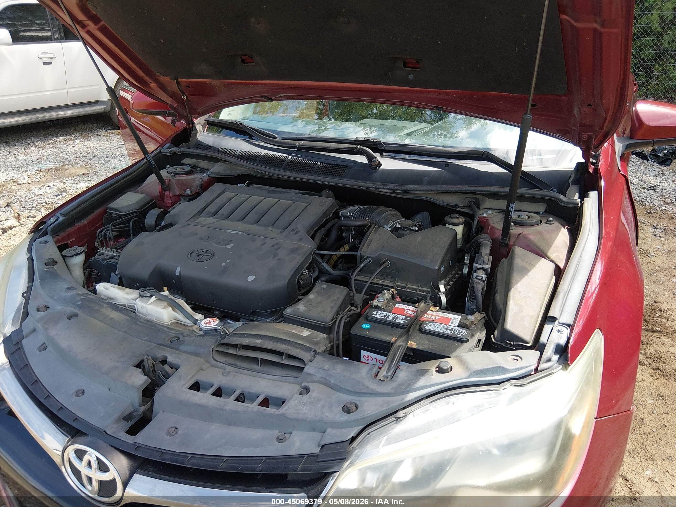 2017 Toyota Camry Xse V6 Красный vin: 4T1BK1FK4HU580564