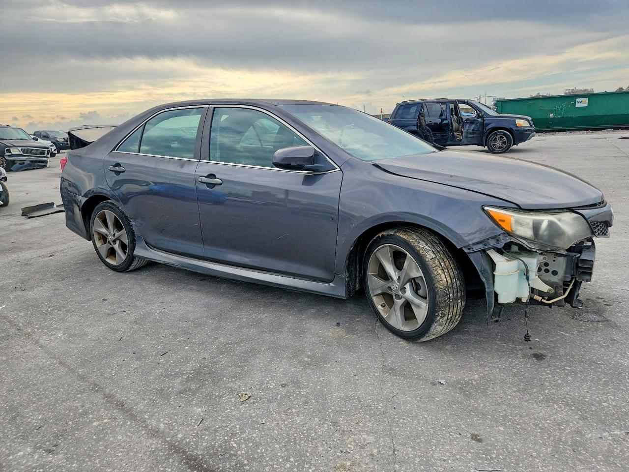 2012 Toyota Camry Se V6 Gray vin: 4T1BK1FK5CU004538